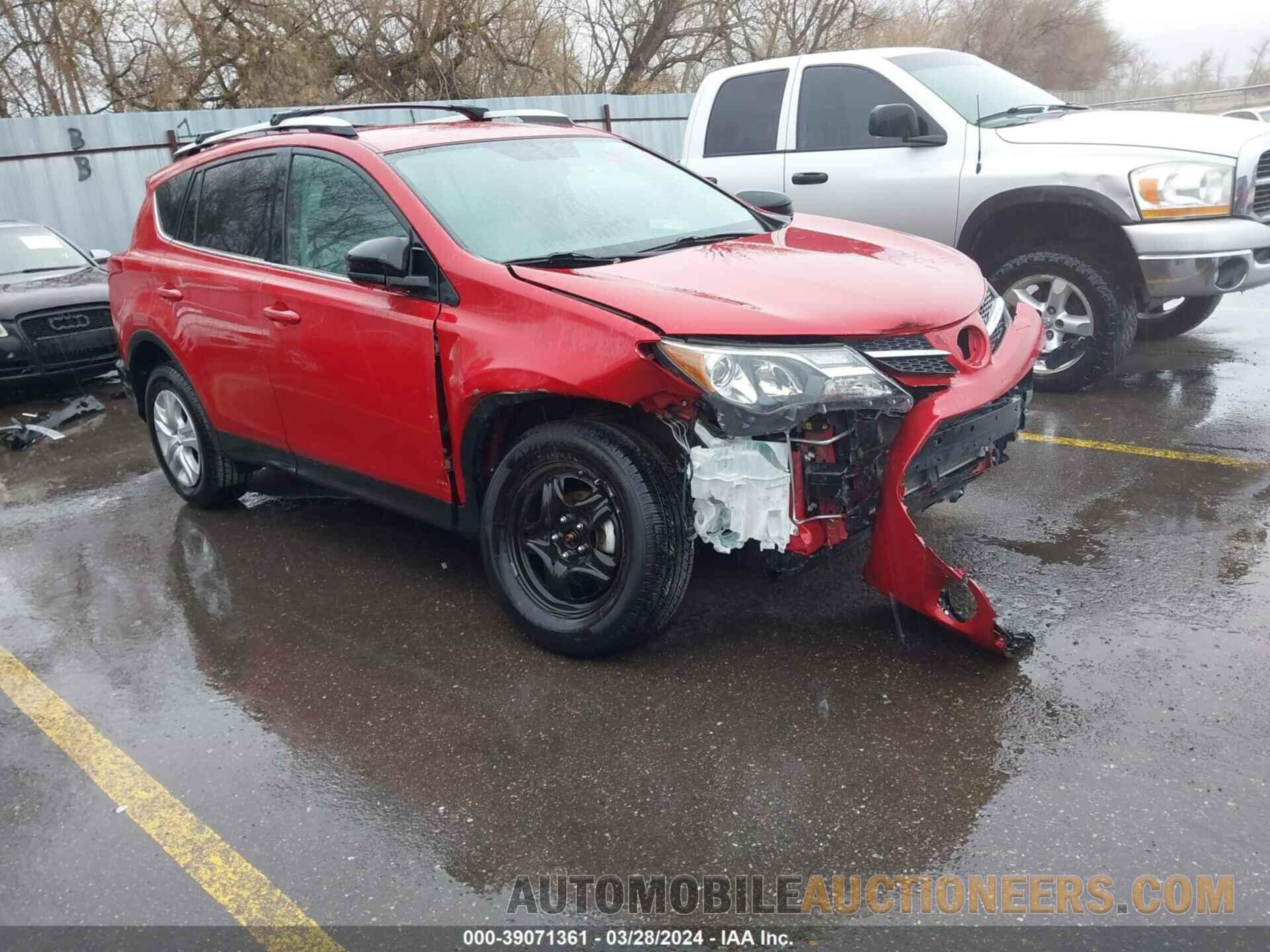 2T3BFREV8FW375221 TOYOTA RAV4 2015