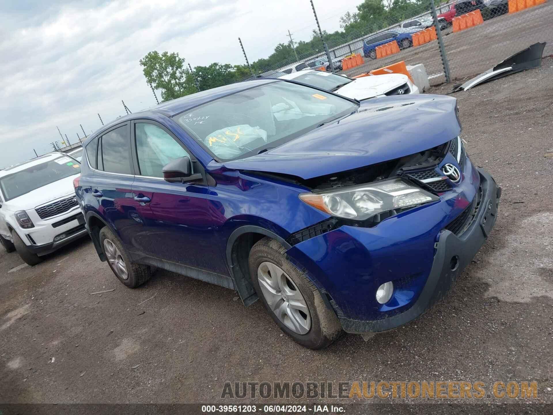 2T3BFREV8FW386896 TOYOTA RAV4 2015