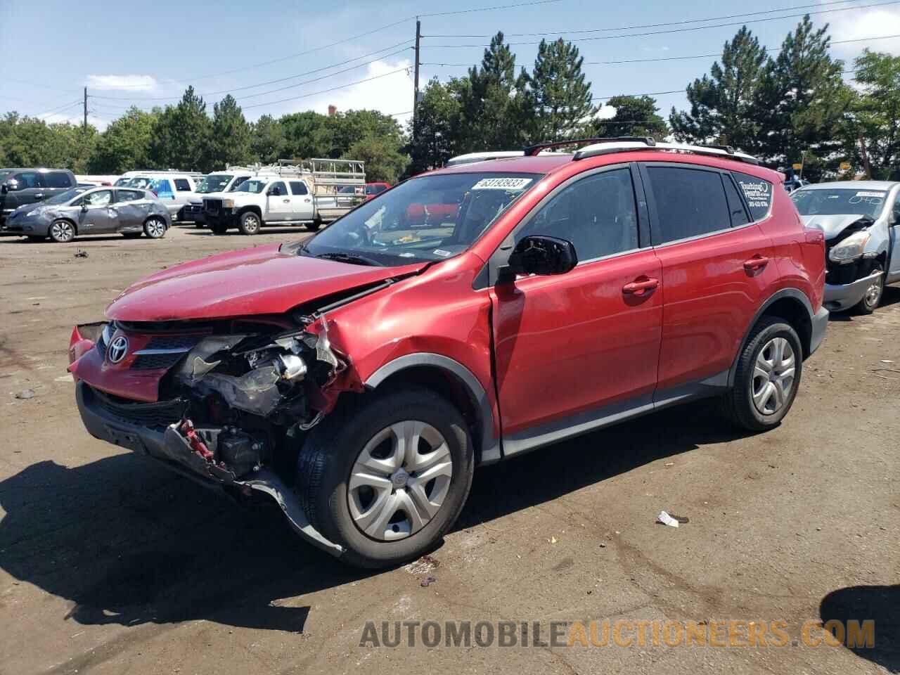 2T3BFREV8FW399289 TOYOTA RAV4 2015