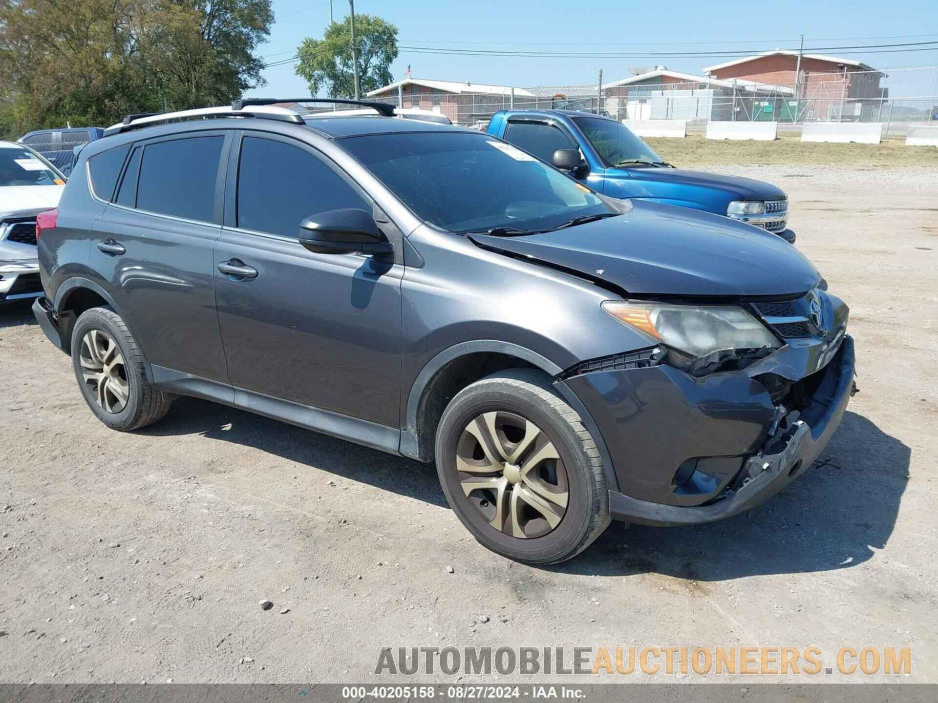 2T3BFREV9FW253449 TOYOTA RAV4 2015