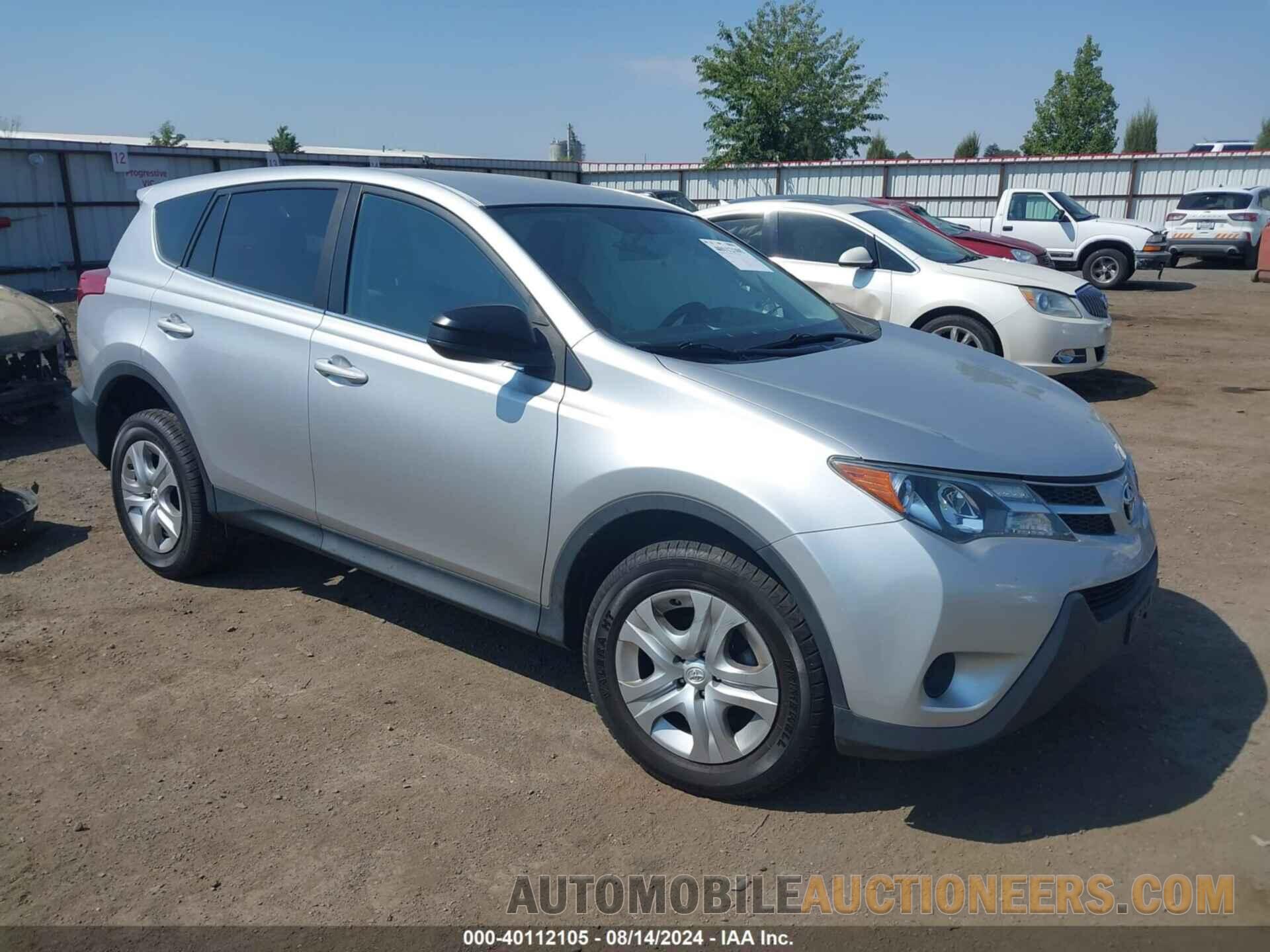 2T3BFREV9FW294471 TOYOTA RAV4 2015