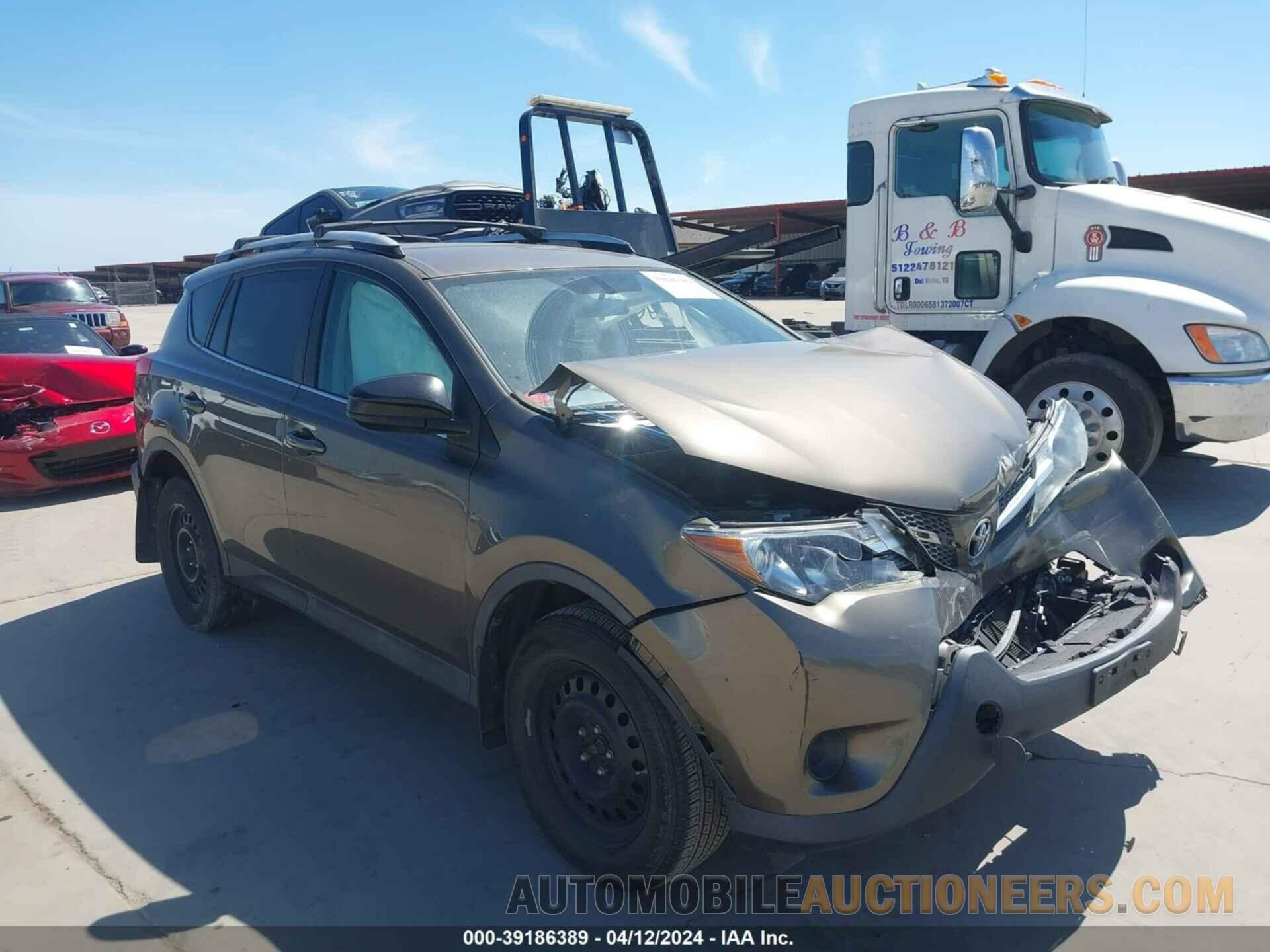 2T3BFREV9FW313102 TOYOTA RAV4 2015