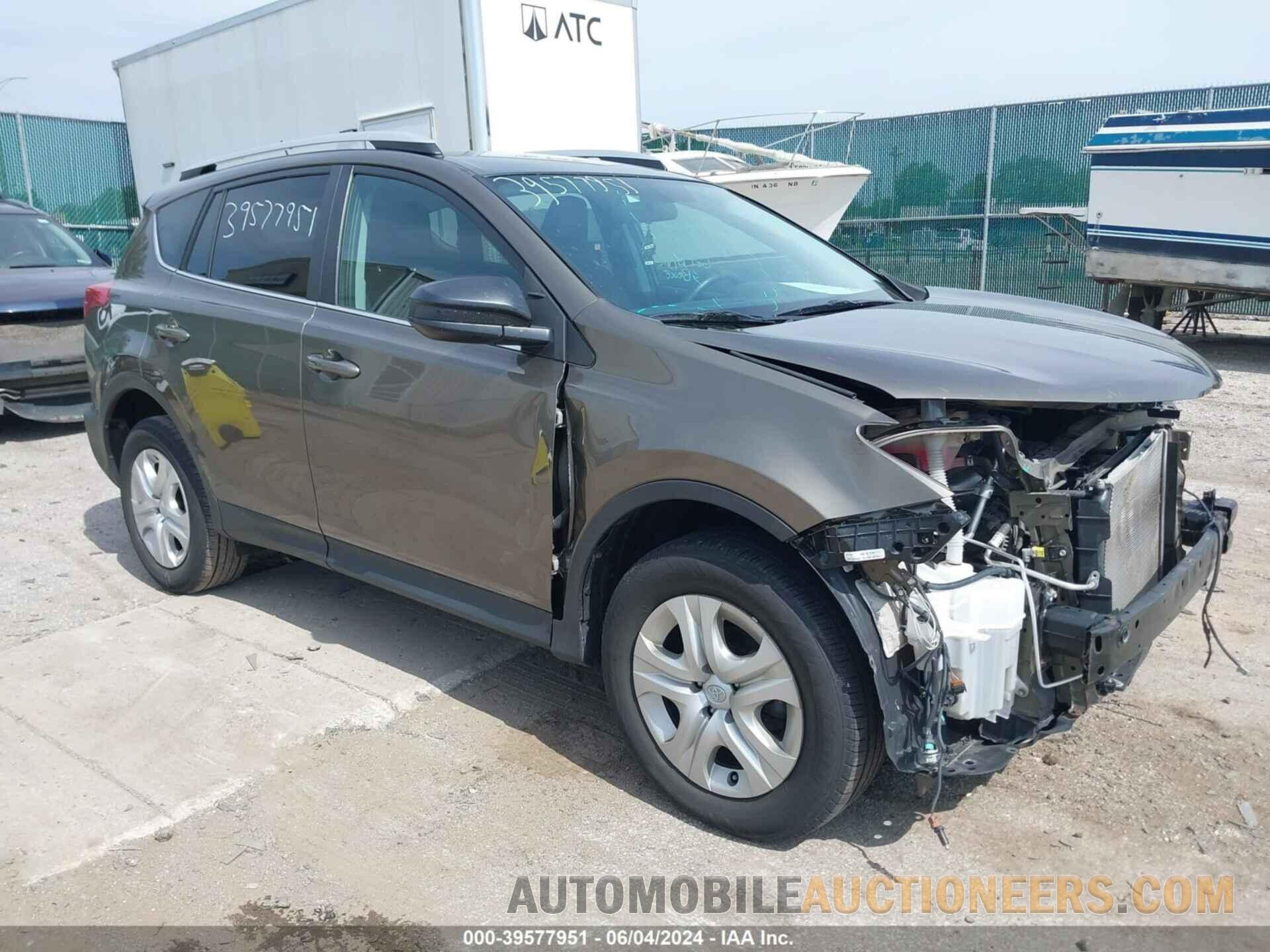 2T3BFREV9FW314976 TOYOTA RAV4 2015