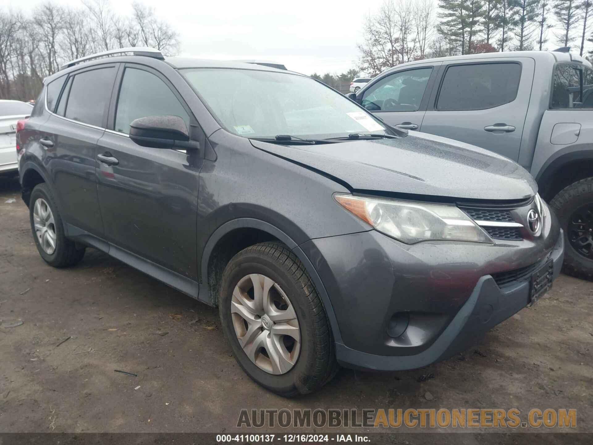 2T3BFREV9FW354619 TOYOTA RAV4 2015