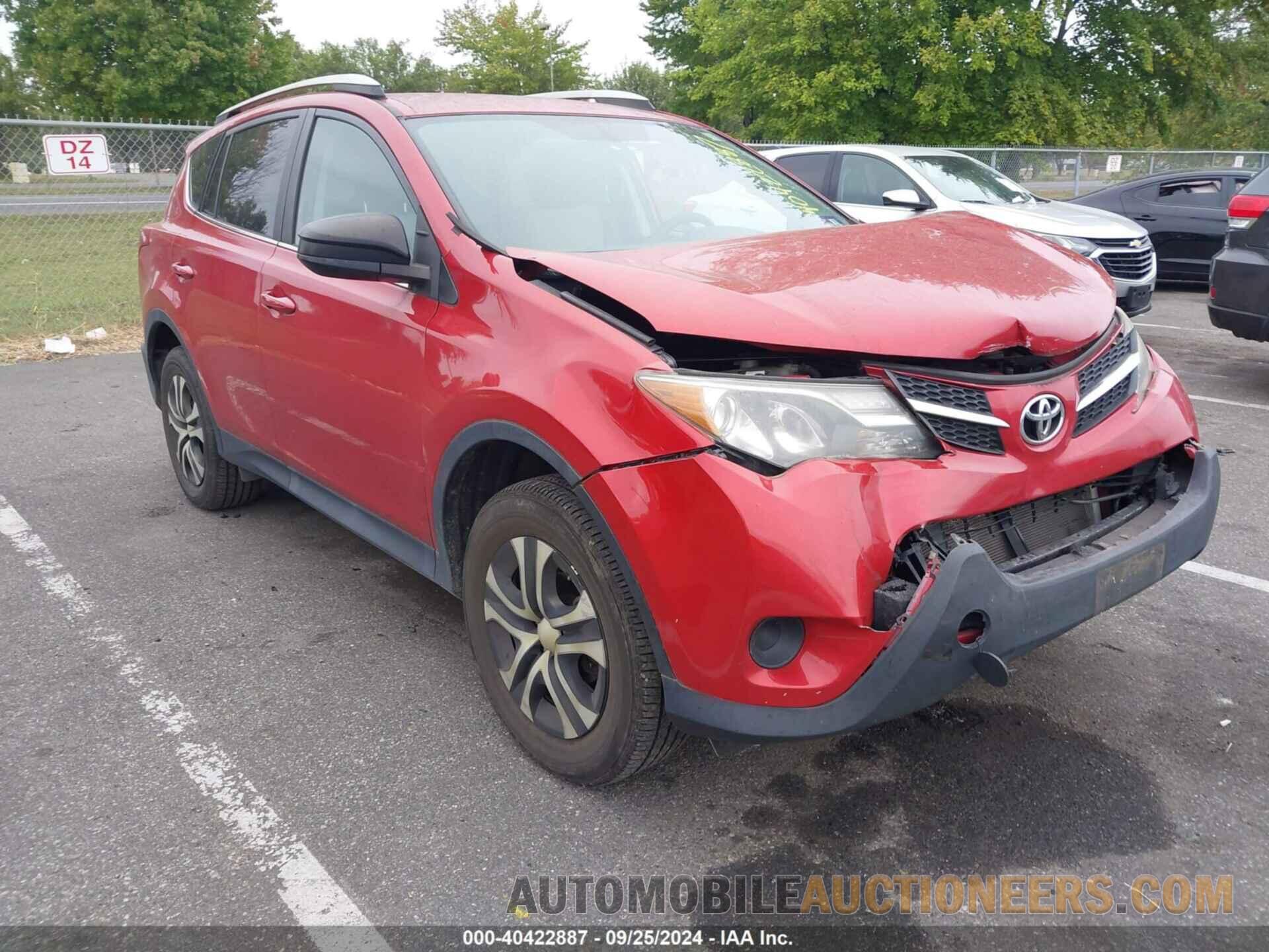 2T3BFREVXFW300648 TOYOTA RAV4 2015