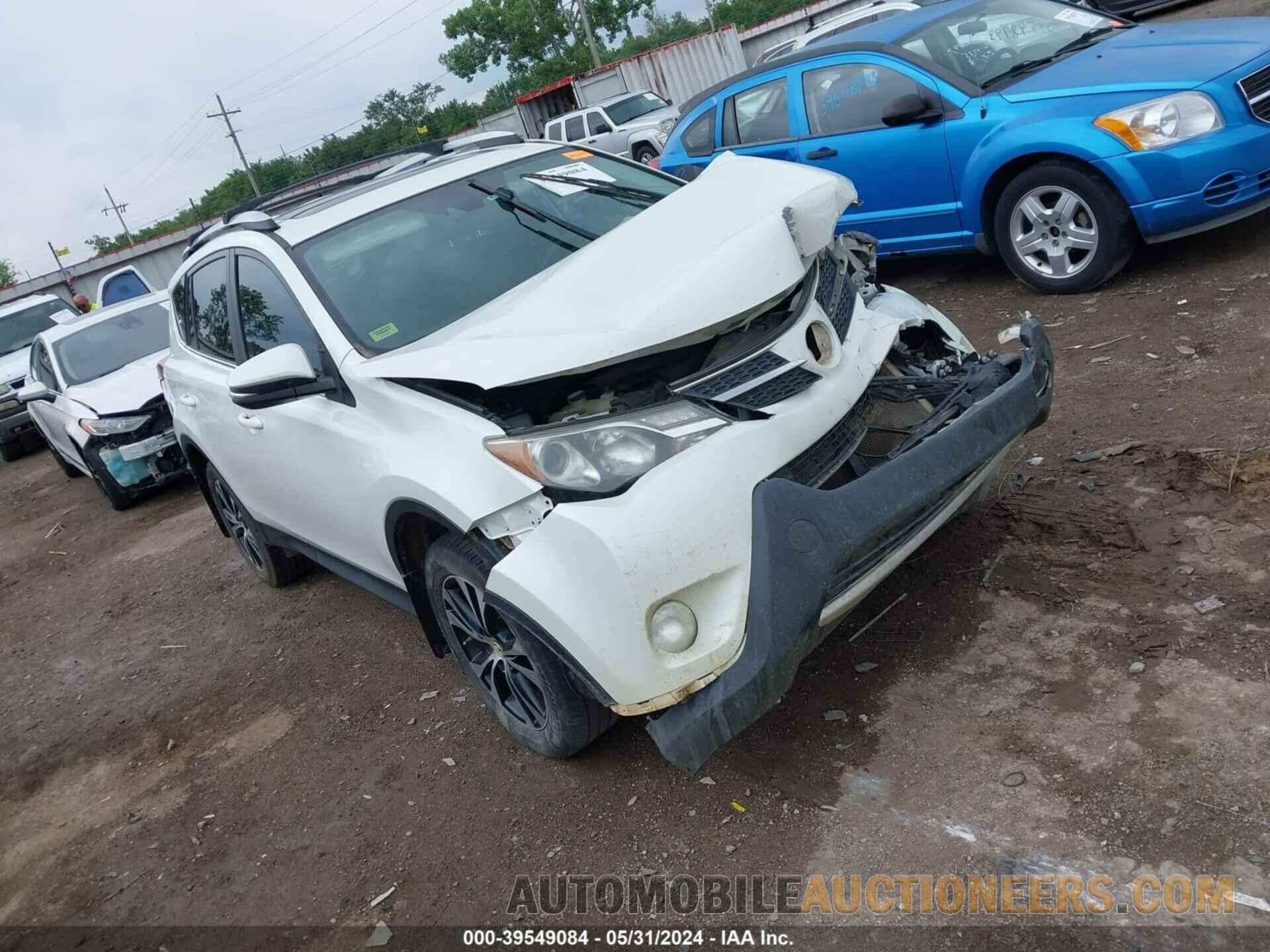 2T3DFREV0FW329262 TOYOTA RAV4 2015