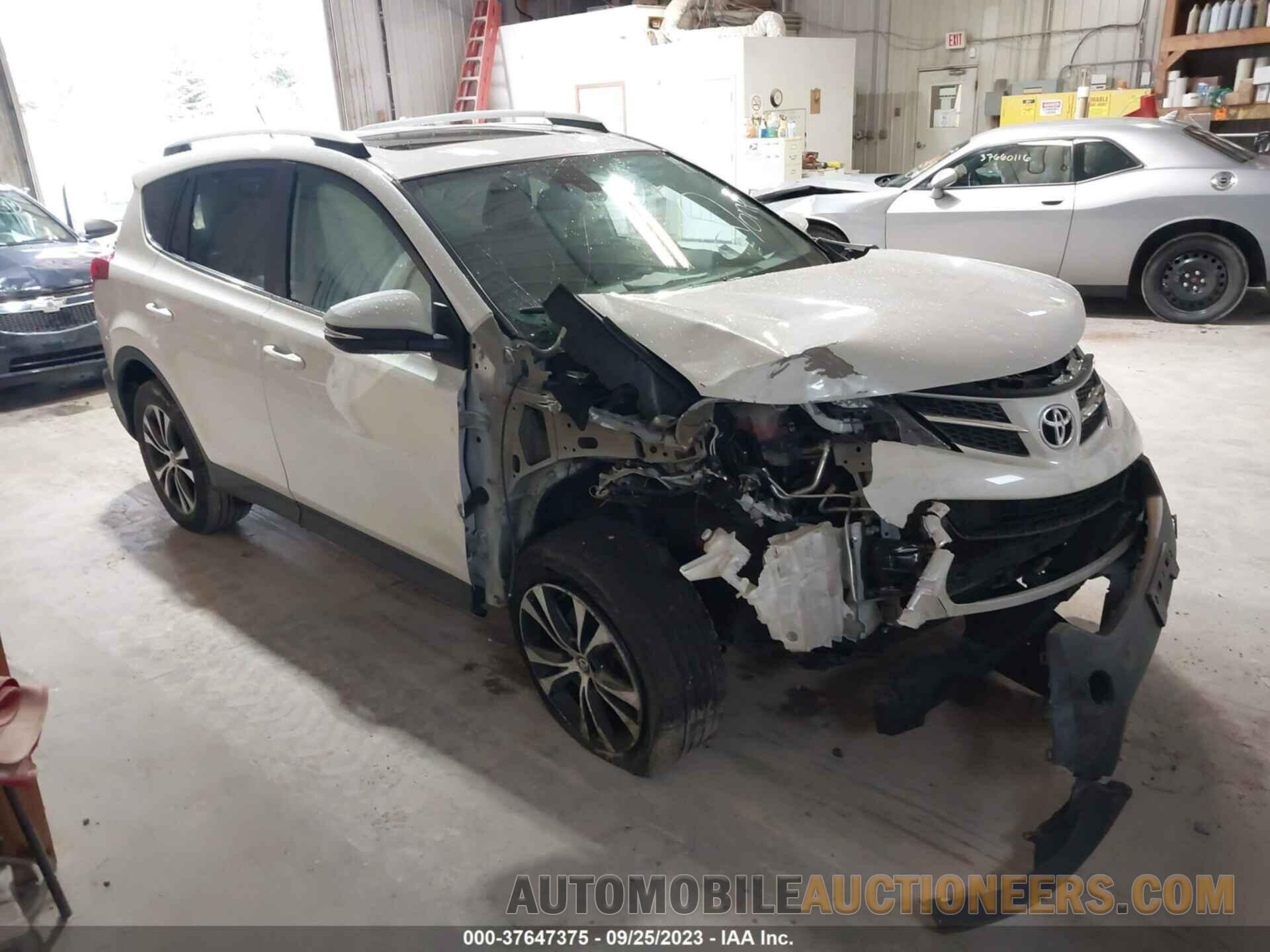 2T3DFREV0FW384620 TOYOTA RAV4 2015