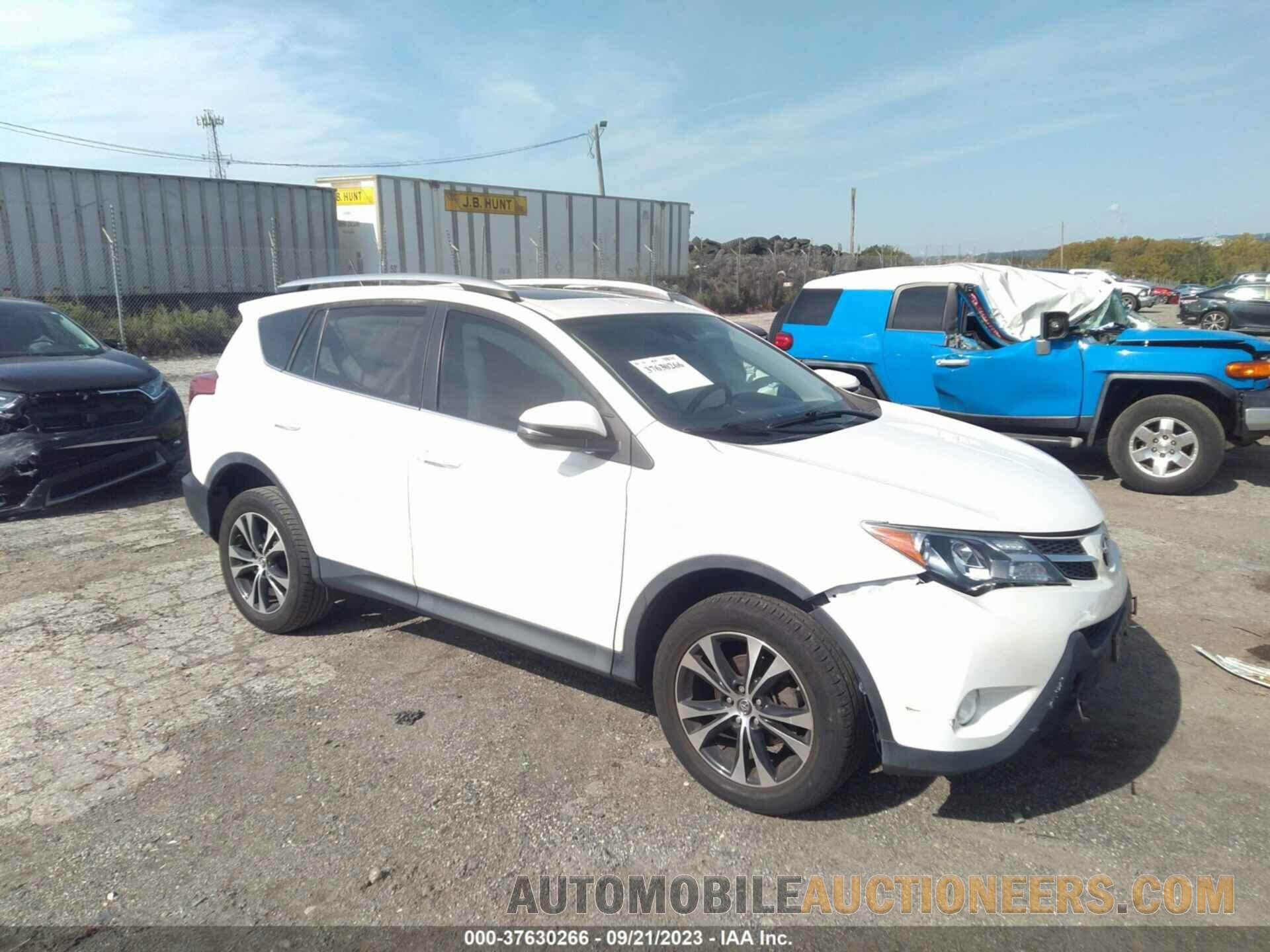 2T3DFREV1FW274384 TOYOTA RAV4 2015