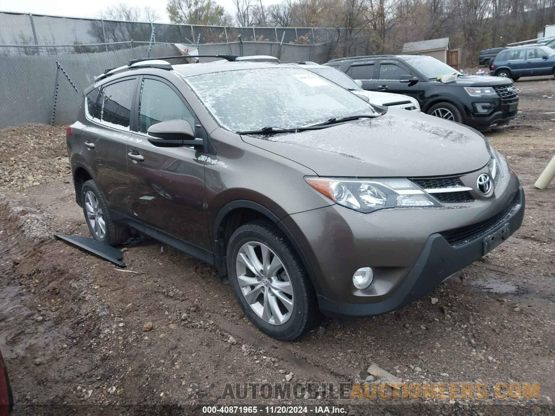 2T3DFREV1FW276734 TOYOTA RAV4 2015