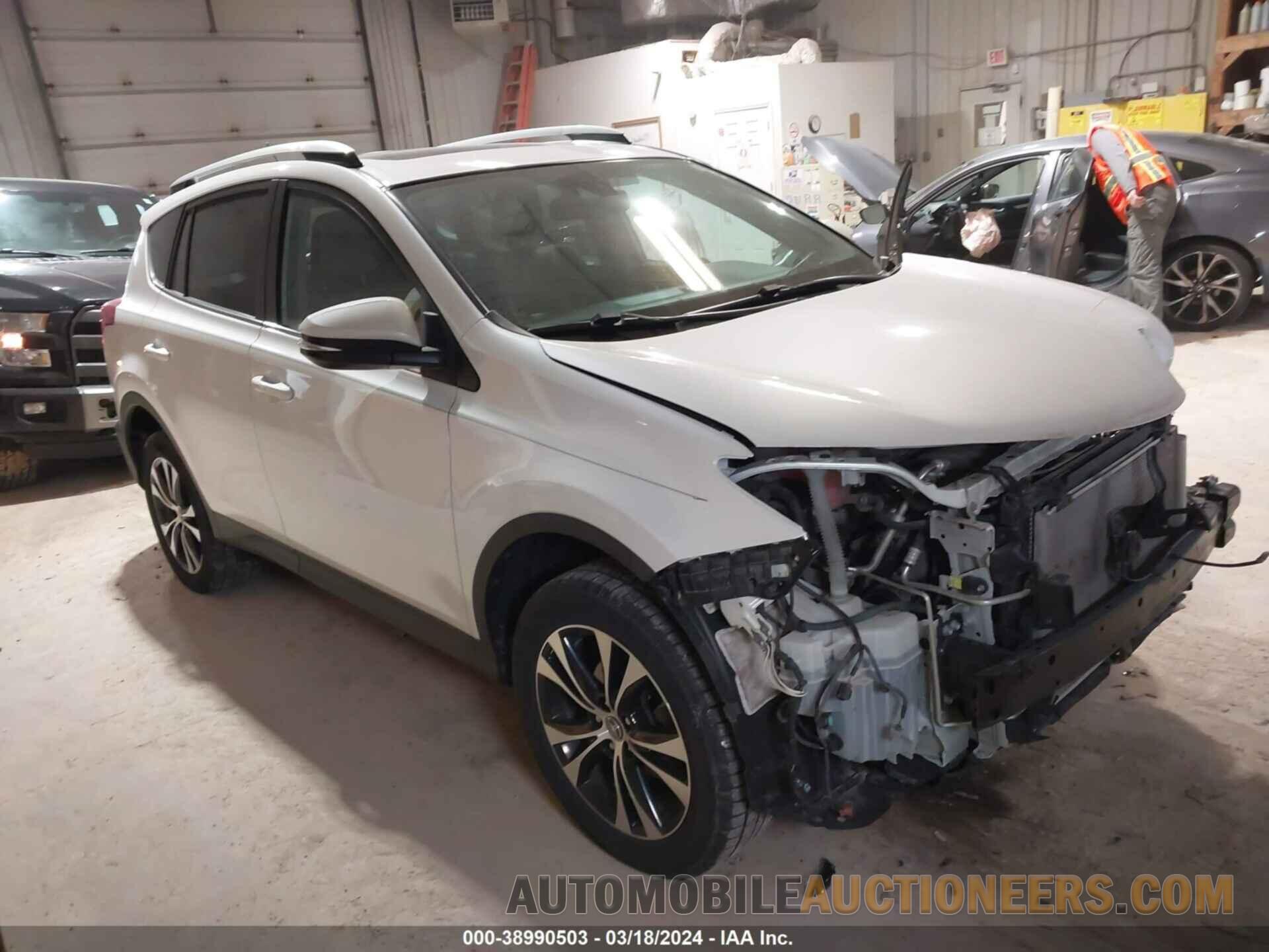 2T3DFREV1FW361329 TOYOTA RAV4 2015