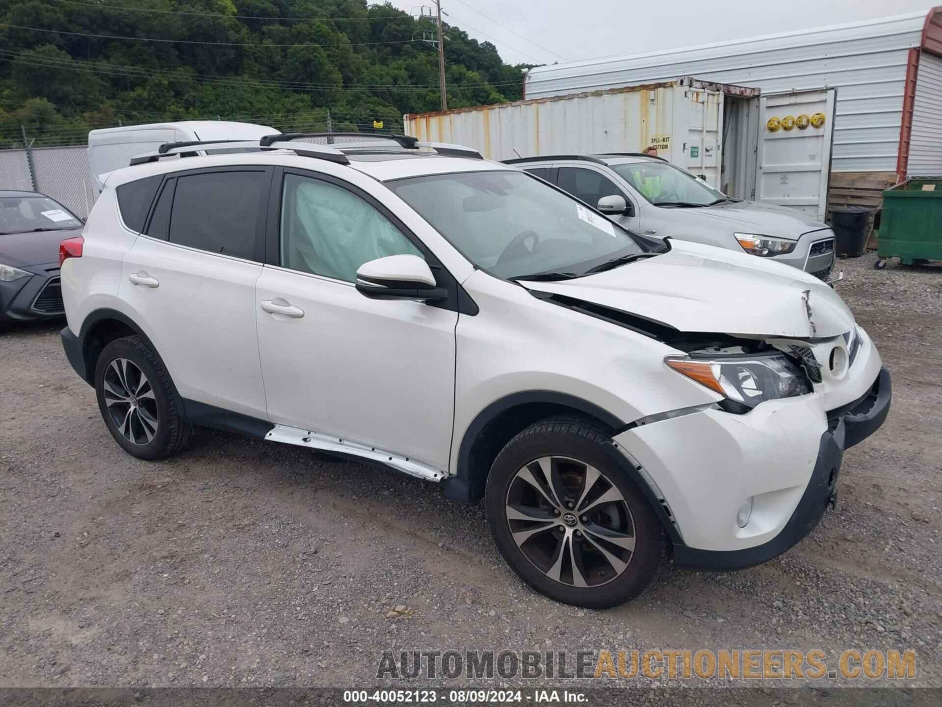 2T3DFREV2FW249218 TOYOTA RAV4 2015