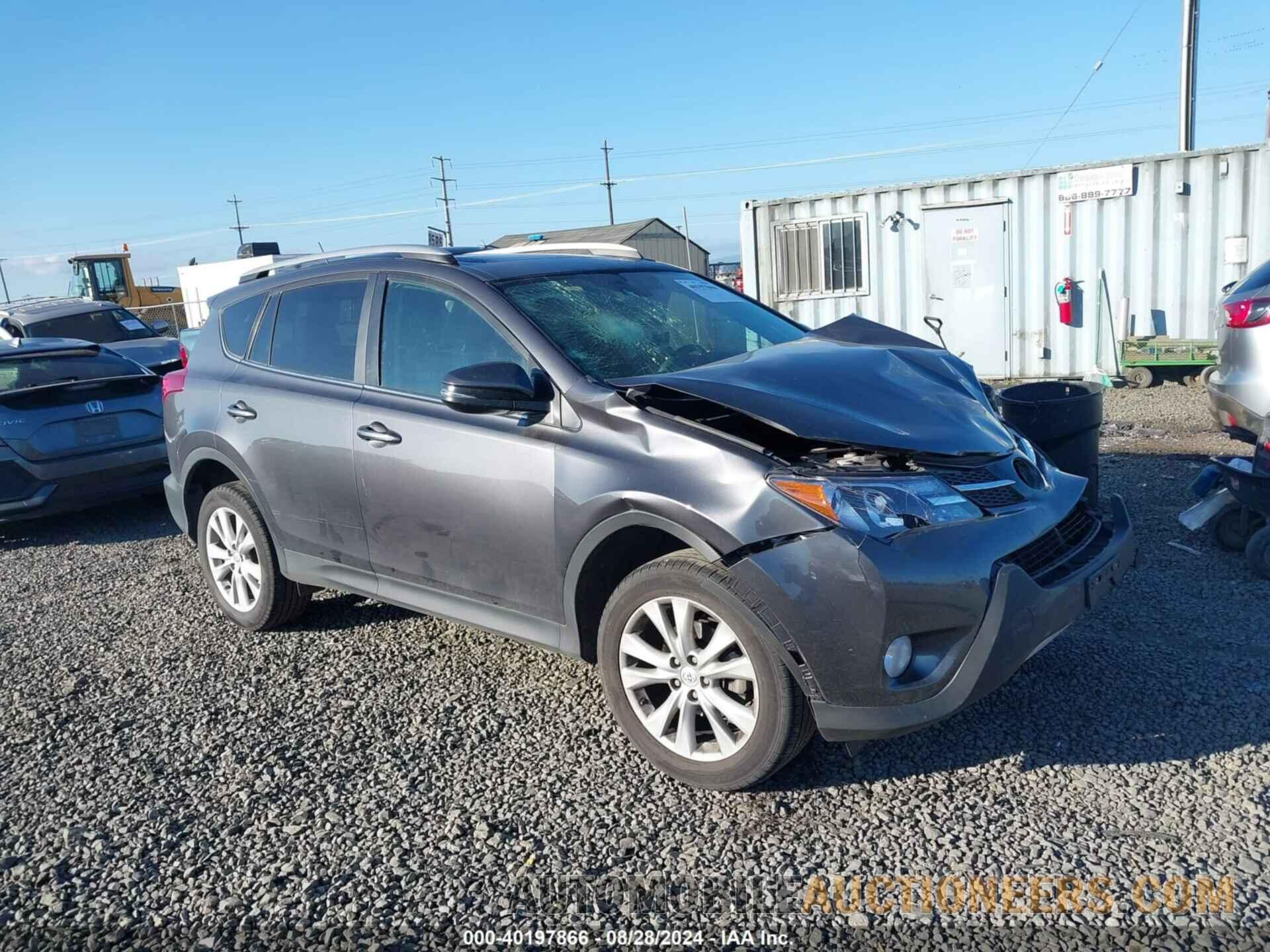 2T3DFREV2FW262051 TOYOTA RAV4 2015