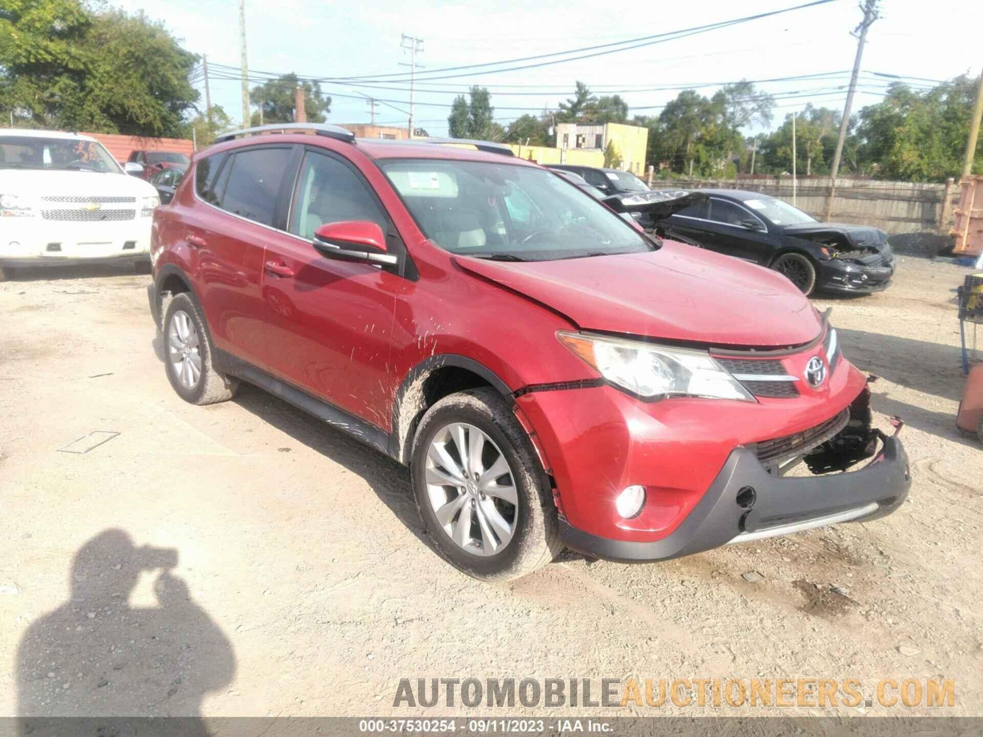 2T3DFREV2FW262129 TOYOTA RAV4 2015