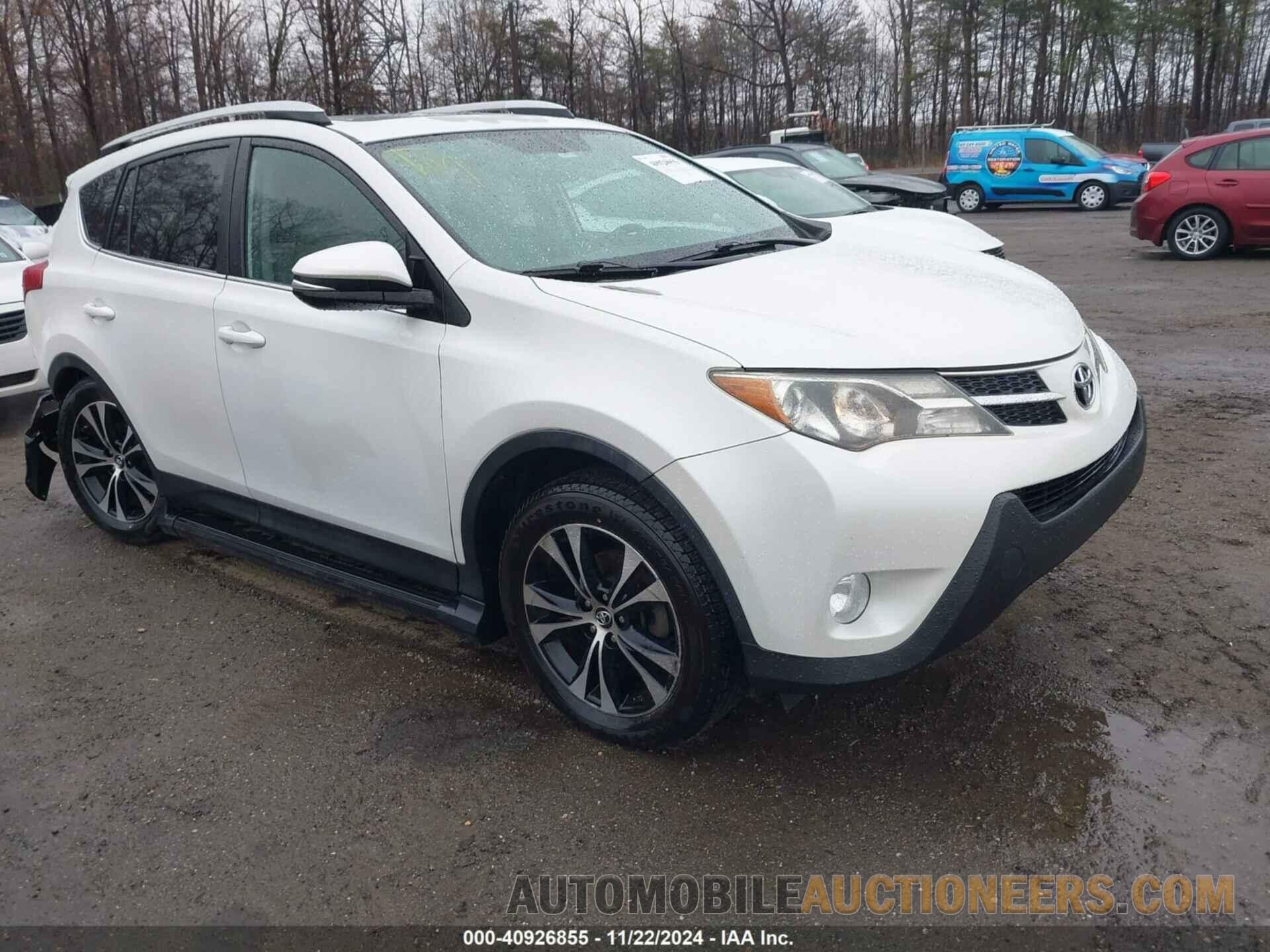 2T3DFREV2FW286883 TOYOTA RAV4 2015