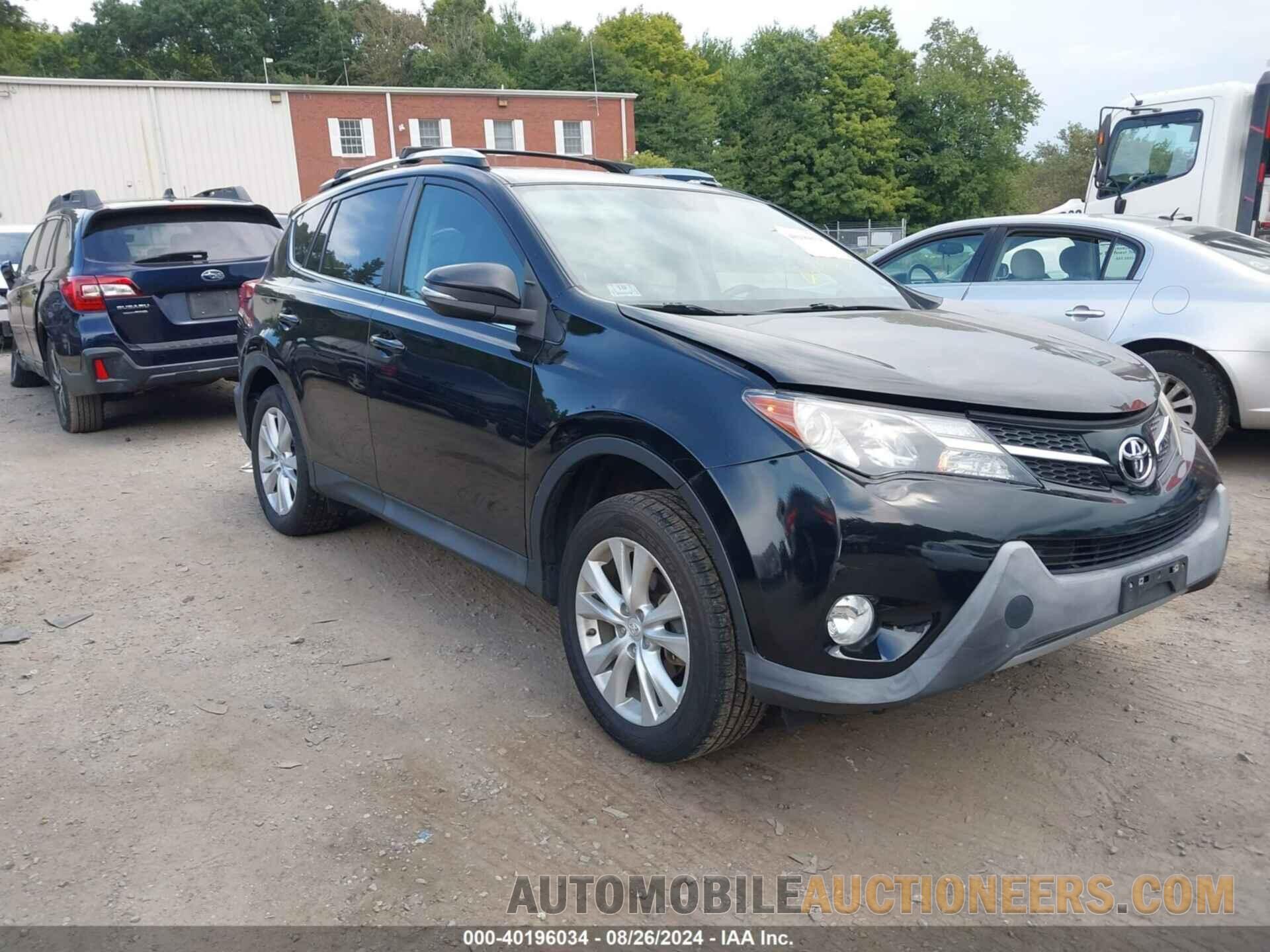 2T3DFREV2FW290044 TOYOTA RAV4 2015