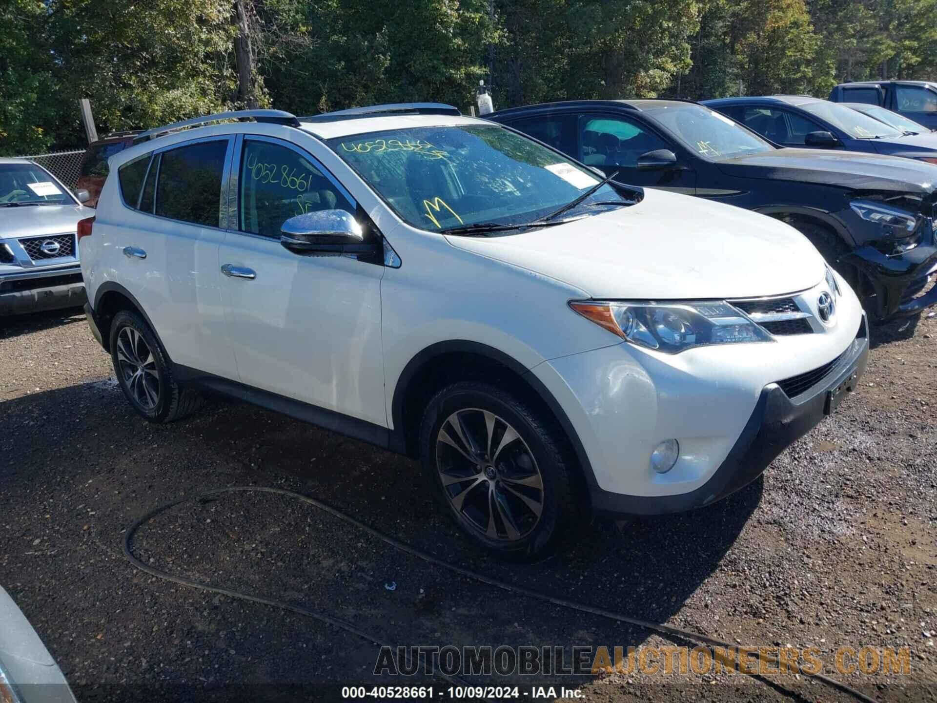 2T3DFREV2FW312091 TOYOTA RAV4 2015