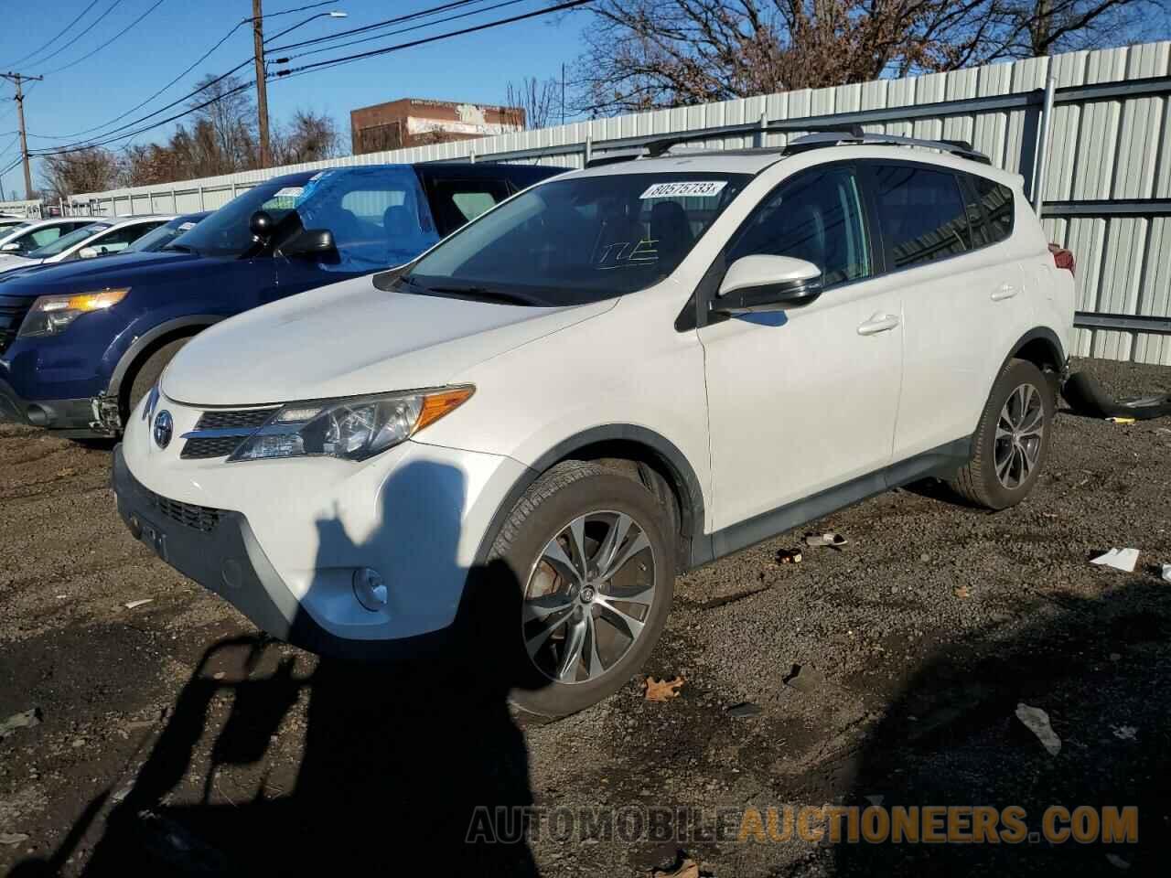 2T3DFREV2FW313385 TOYOTA RAV4 2015