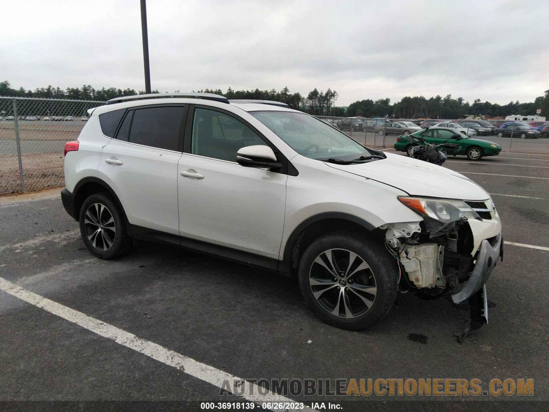 2T3DFREV2FW318750 TOYOTA RAV4 2015