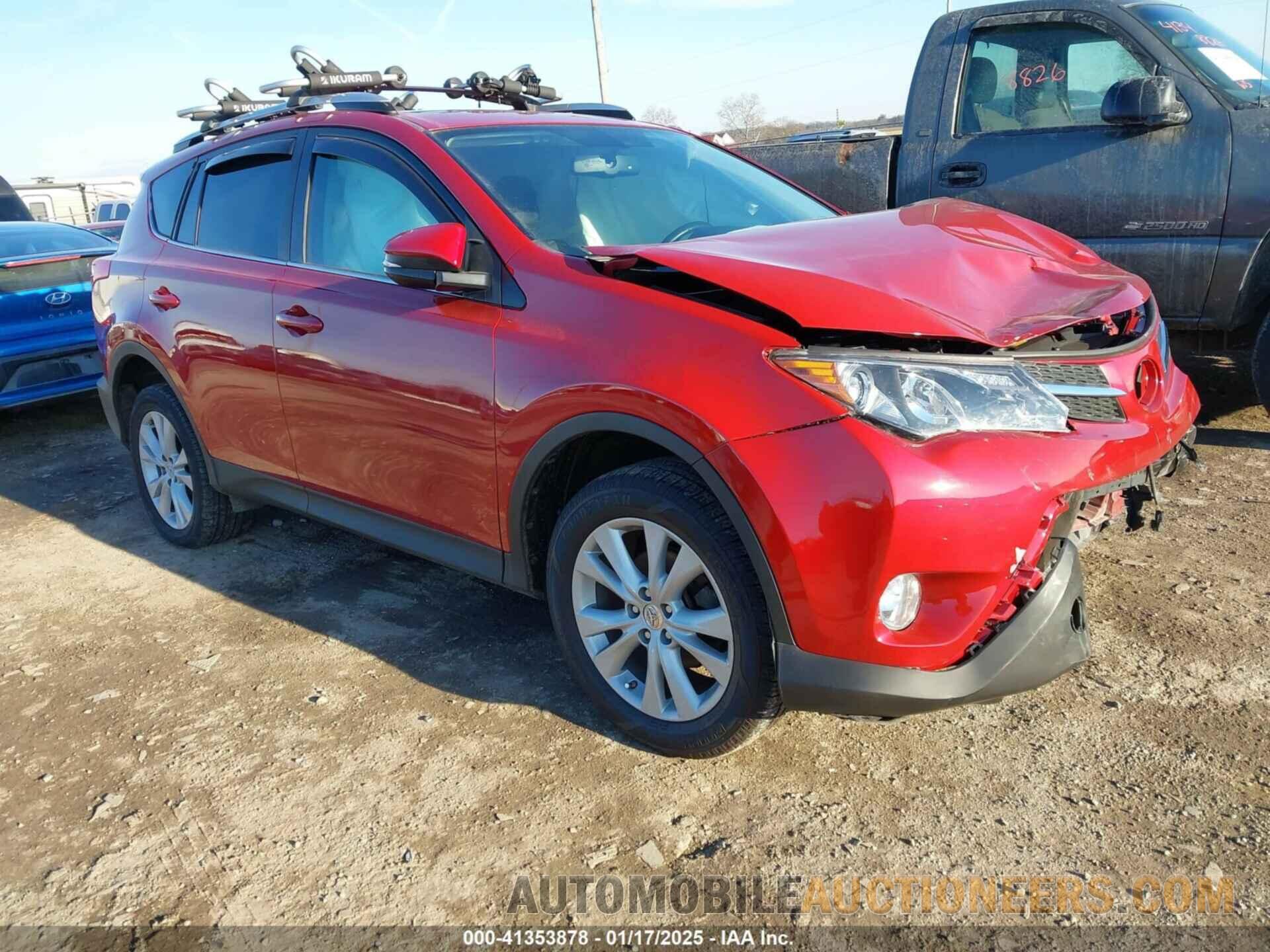 2T3DFREV2FW384487 TOYOTA RAV4 2015