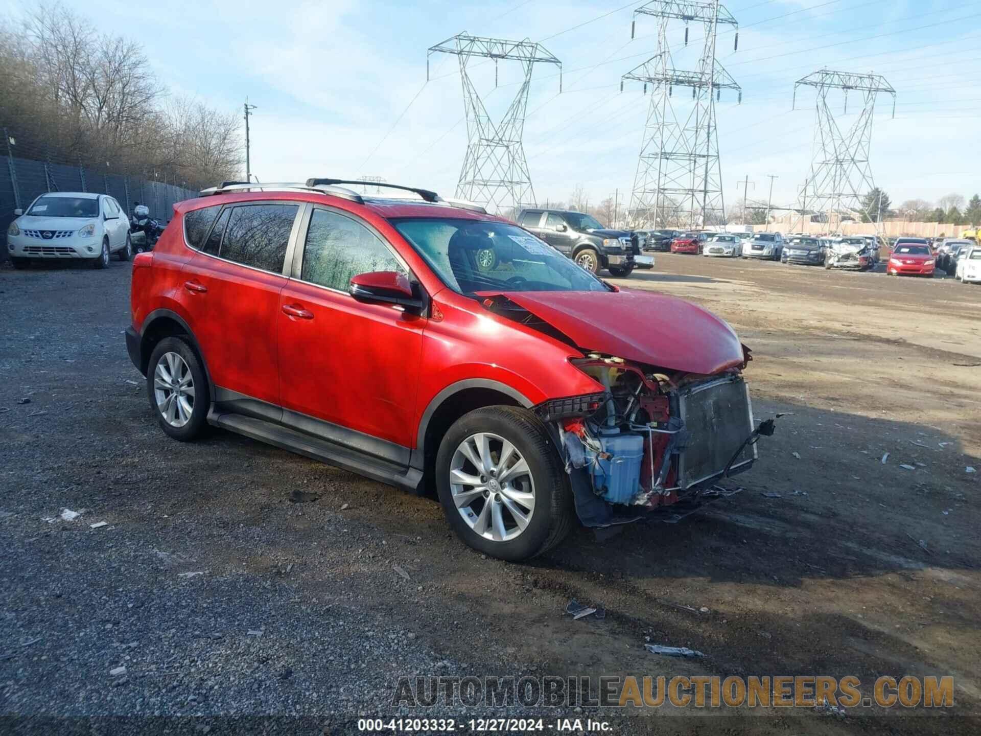 2T3DFREV3EW166959 TOYOTA RAV4 2014