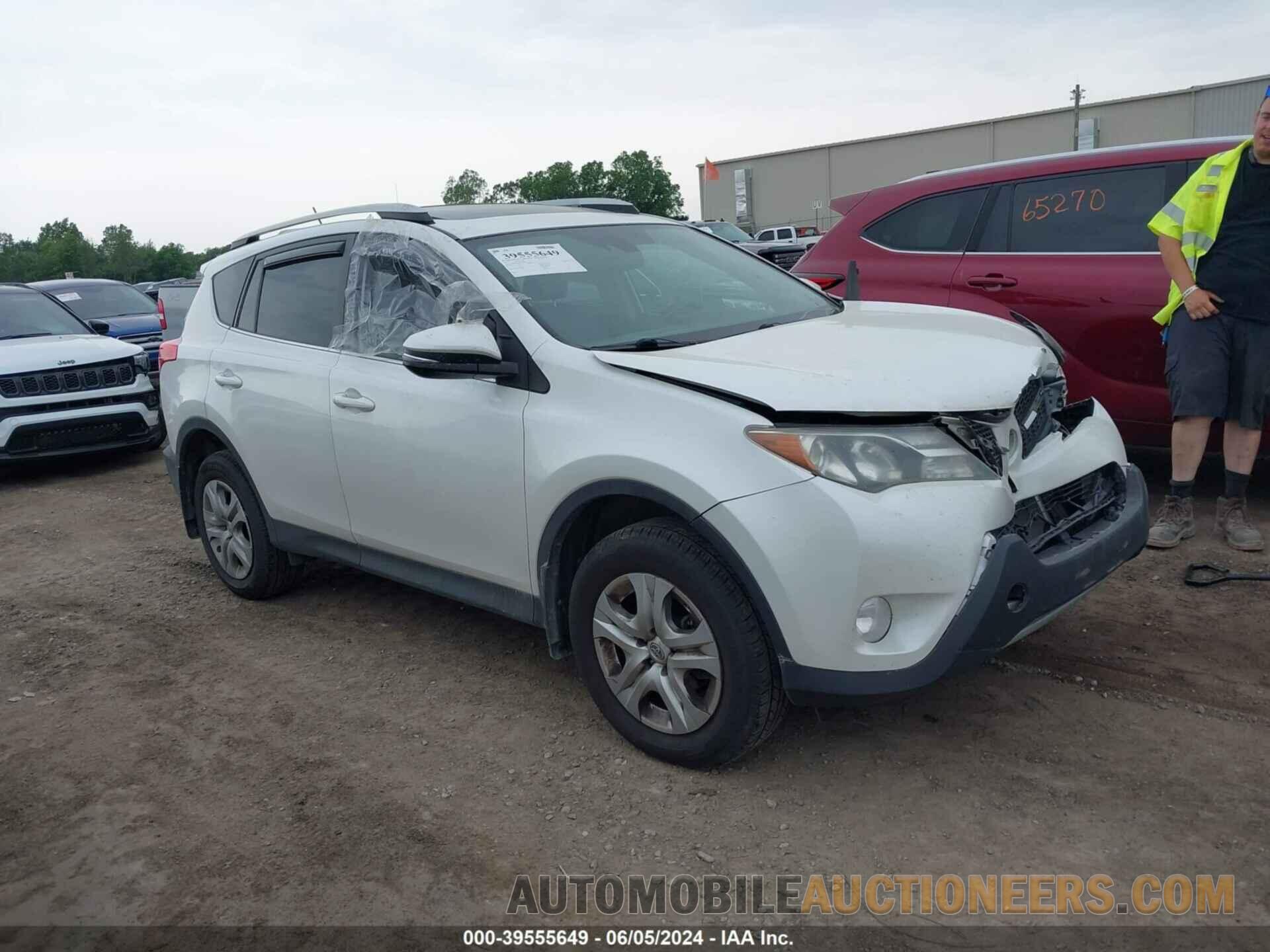 2T3DFREV3FW231620 TOYOTA RAV4 2015