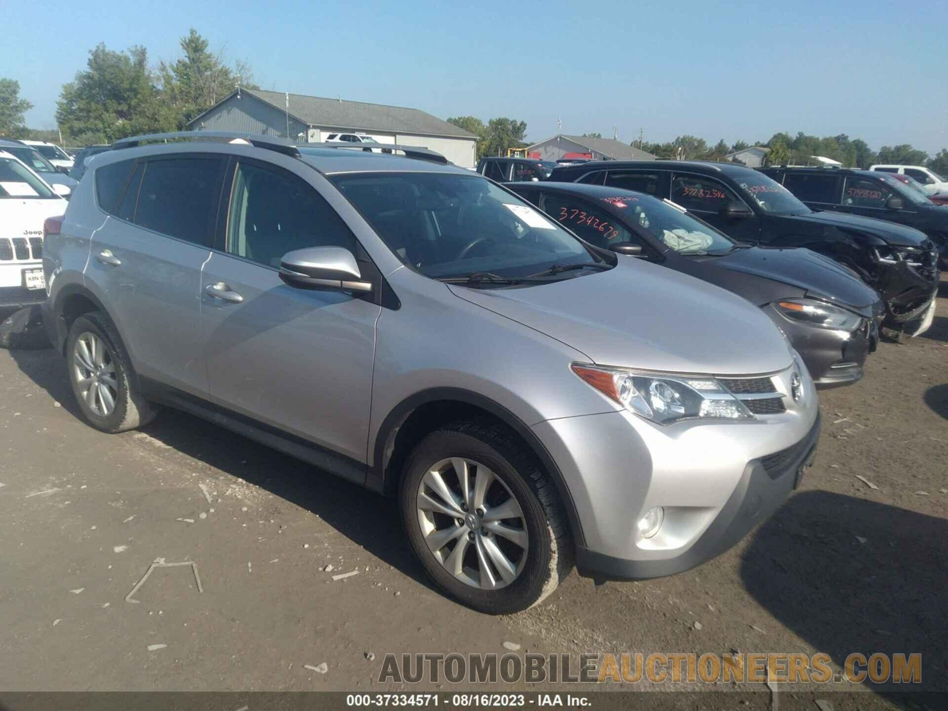 2T3DFREV3FW300628 TOYOTA RAV4 2015