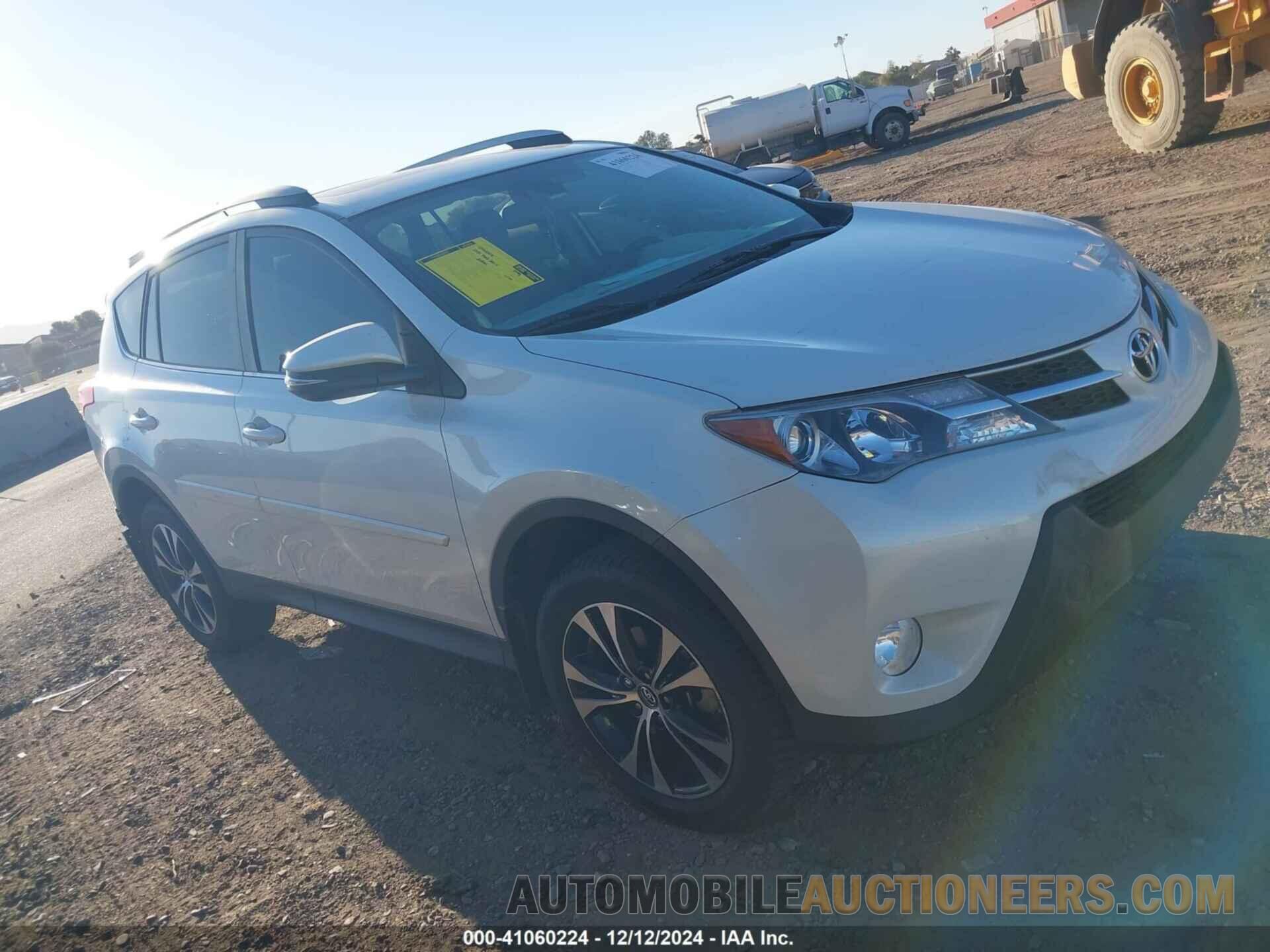 2T3DFREV3FW302086 TOYOTA RAV4 2015