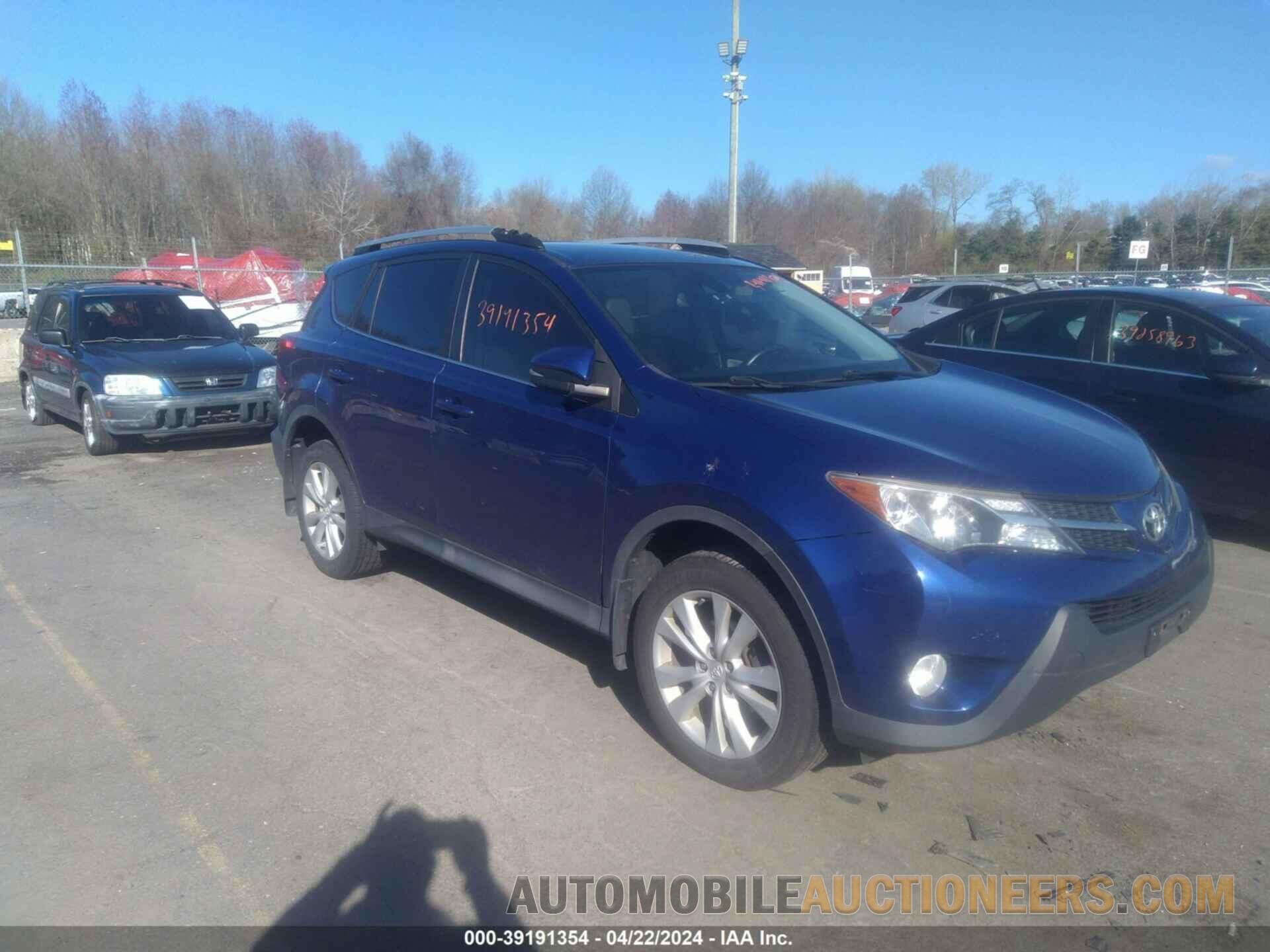 2T3DFREV3FW310849 TOYOTA RAV4 2015