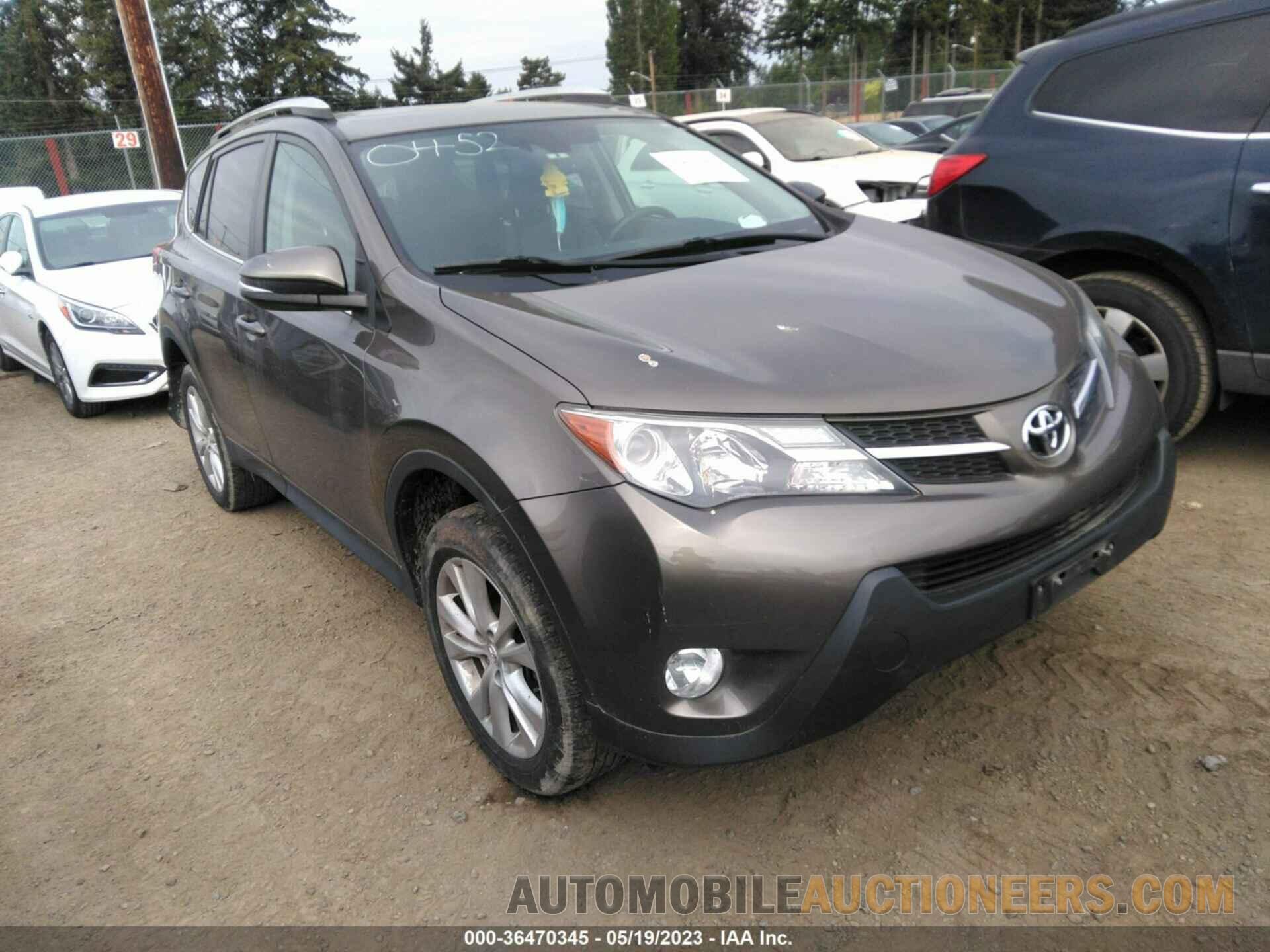 2T3DFREV3FW324444 TOYOTA RAV4 2015