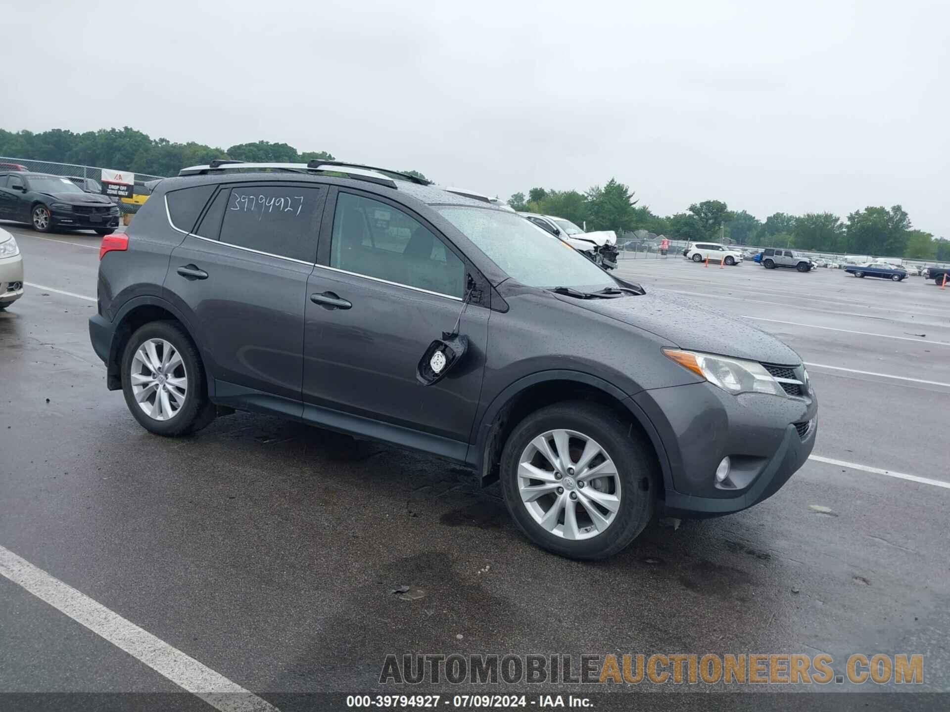 2T3DFREV3FW347139 TOYOTA RAV4 2015