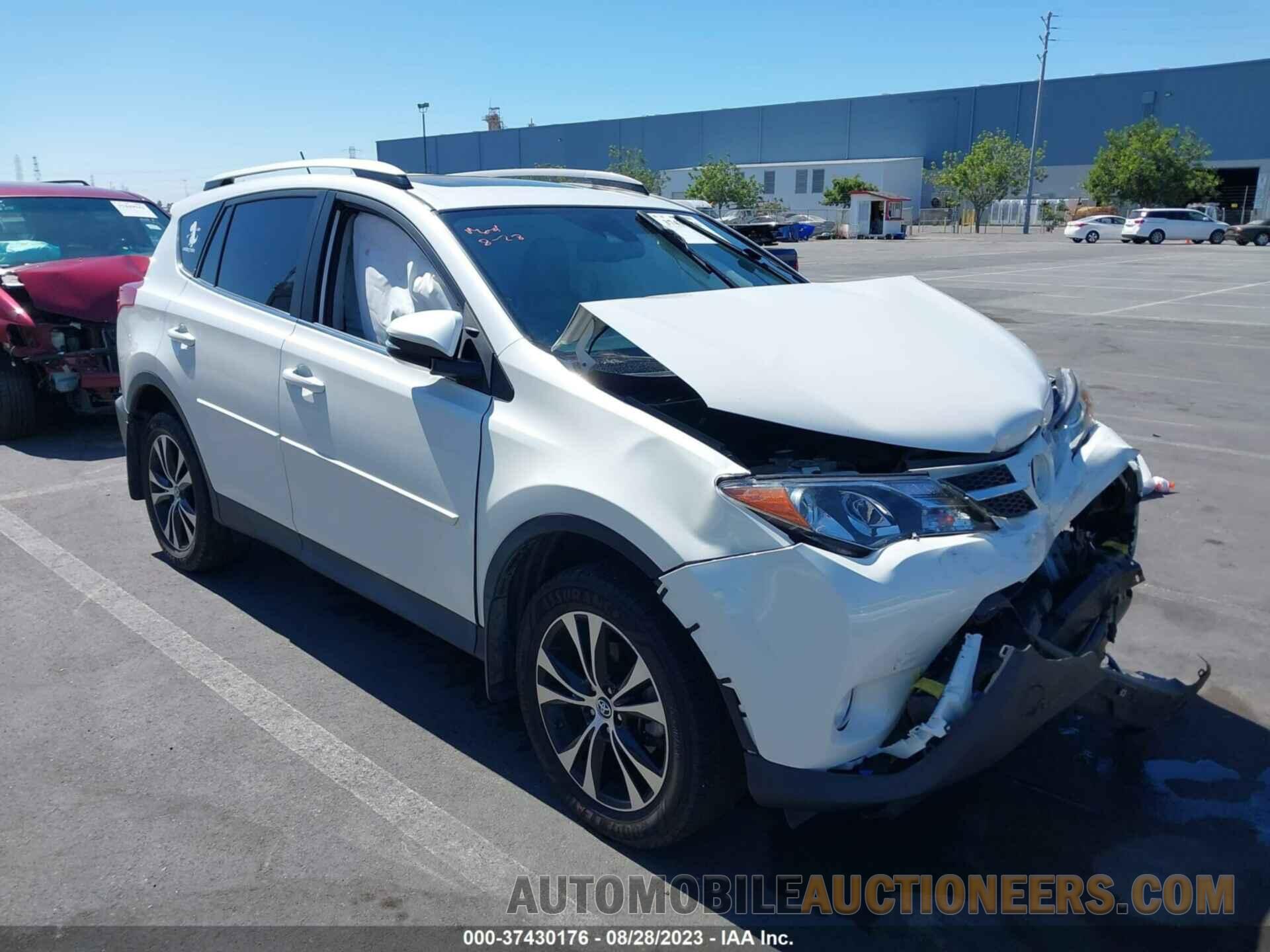 2T3DFREV3FW348789 TOYOTA RAV4 2015