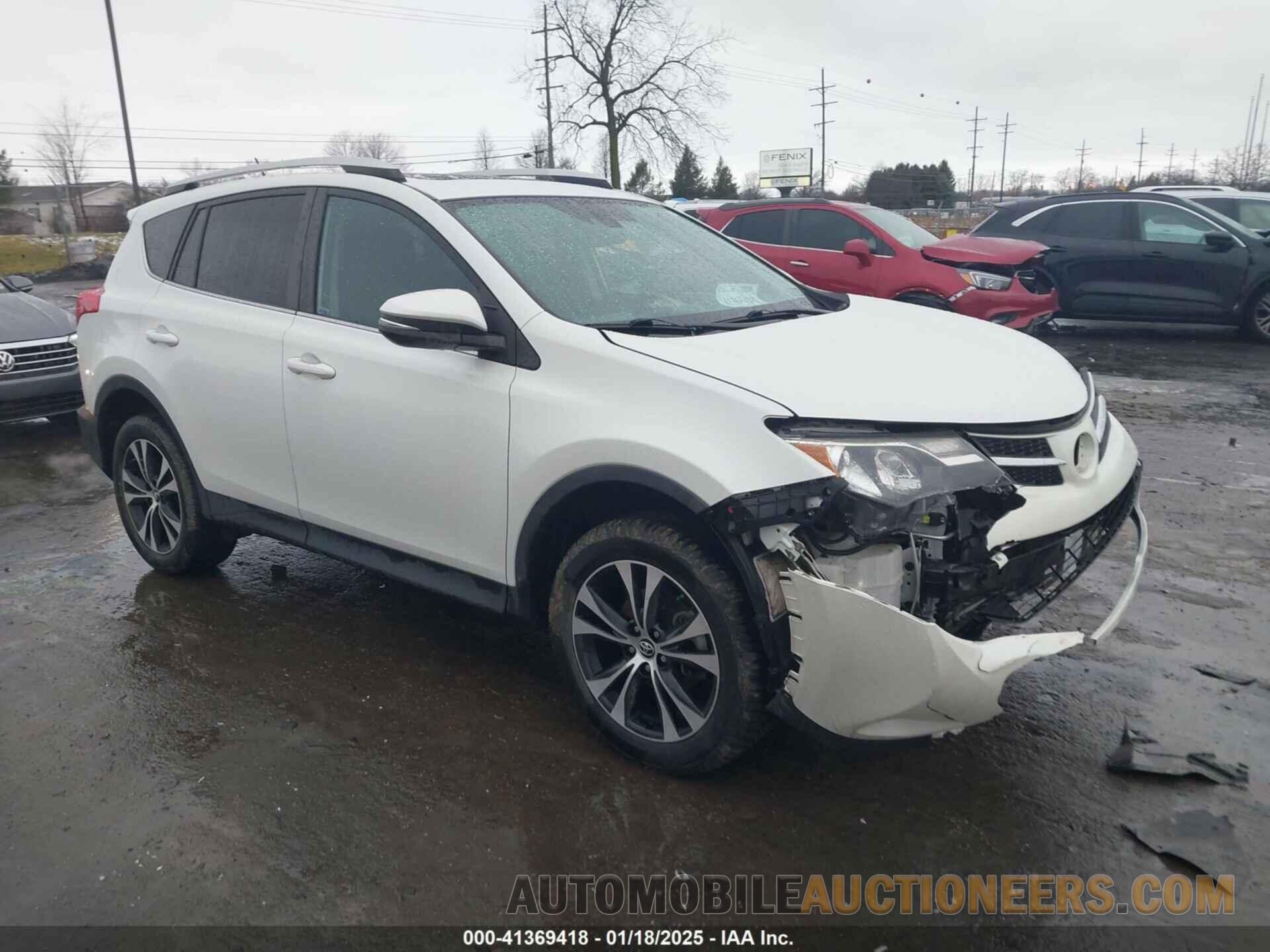 2T3DFREV3FW379654 TOYOTA RAV4 2015