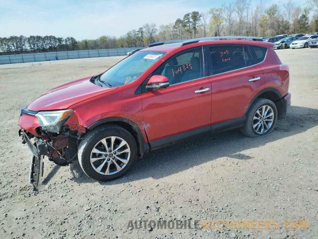 2T3DFREV3GW525844 TOYOTA RAV4 2016