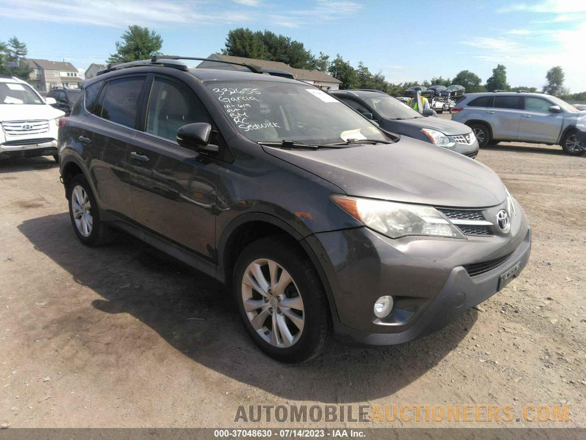 2T3DFREV4FW236986 TOYOTA RAV4 2015