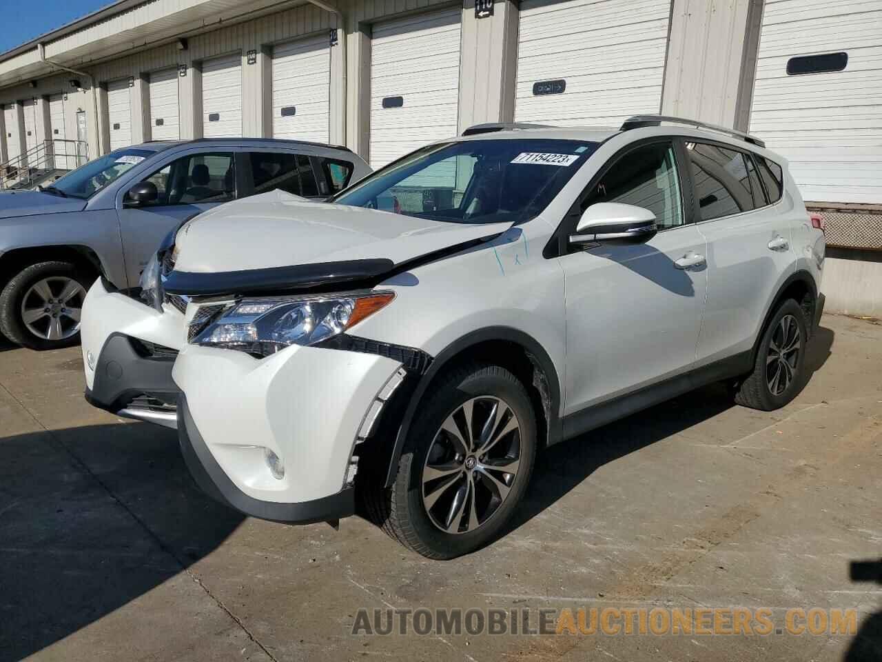 2T3DFREV4FW292944 TOYOTA RAV4 2015