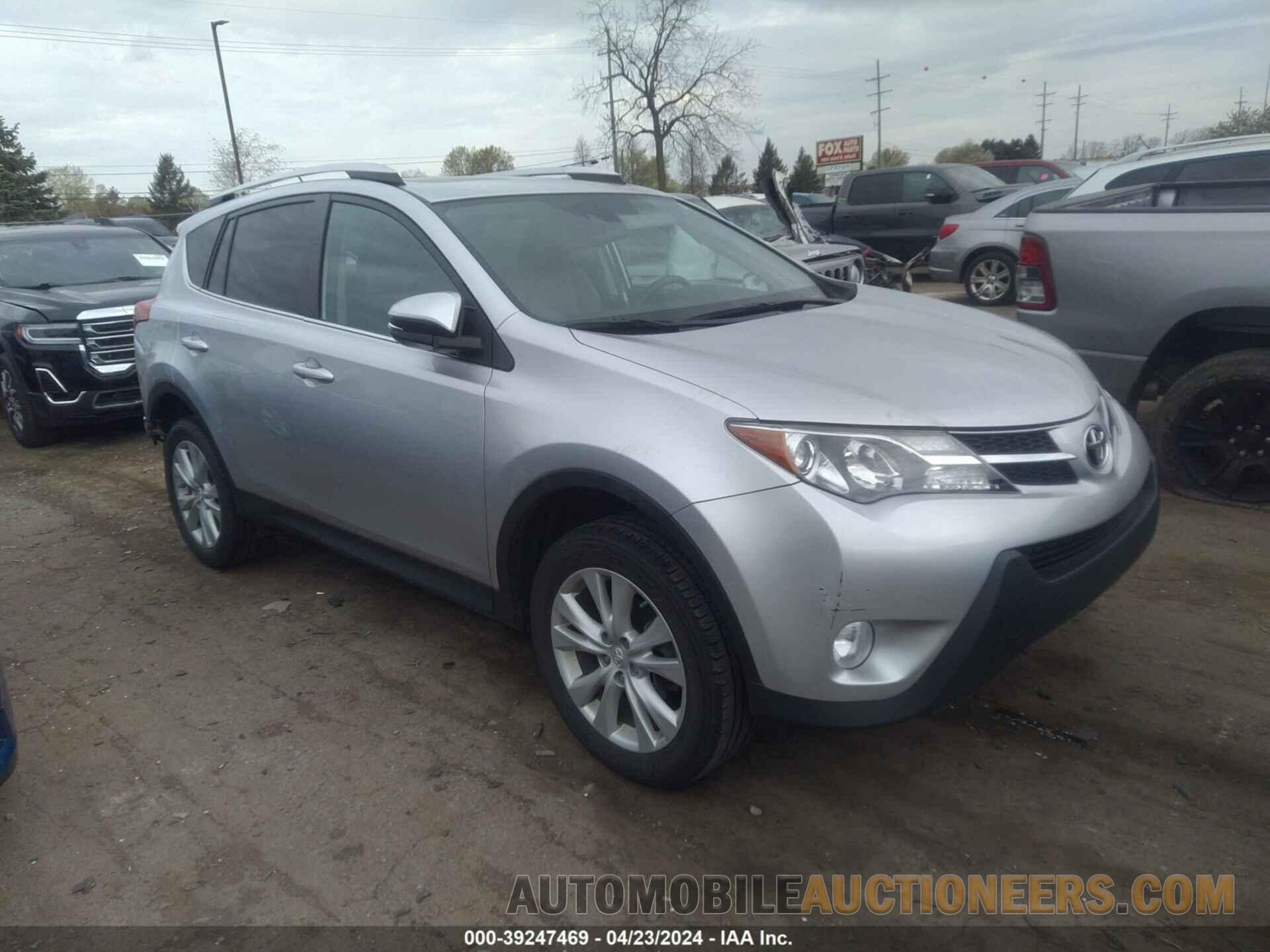 2T3DFREV4FW296900 TOYOTA RAV4 2015