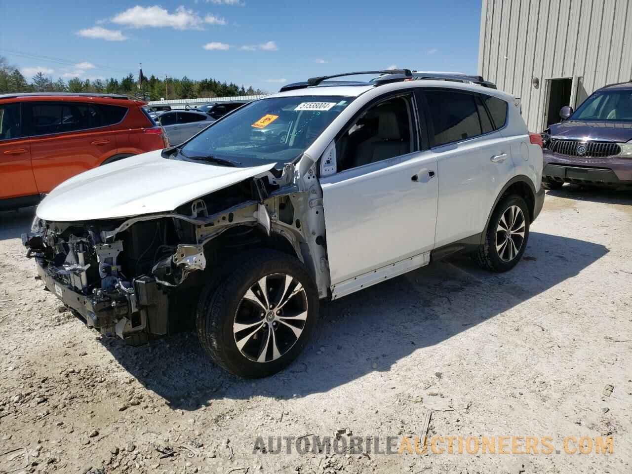 2T3DFREV4FW302369 TOYOTA RAV4 2015