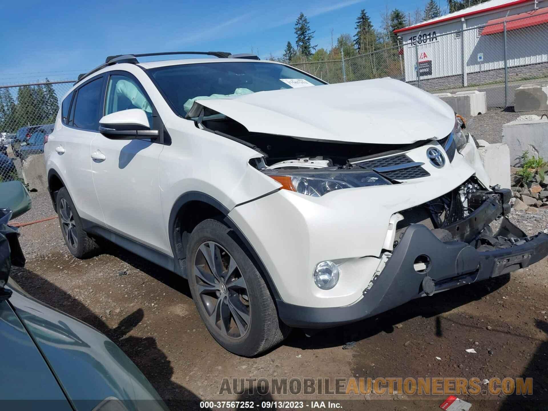 2T3DFREV4FW331385 TOYOTA RAV4 2015