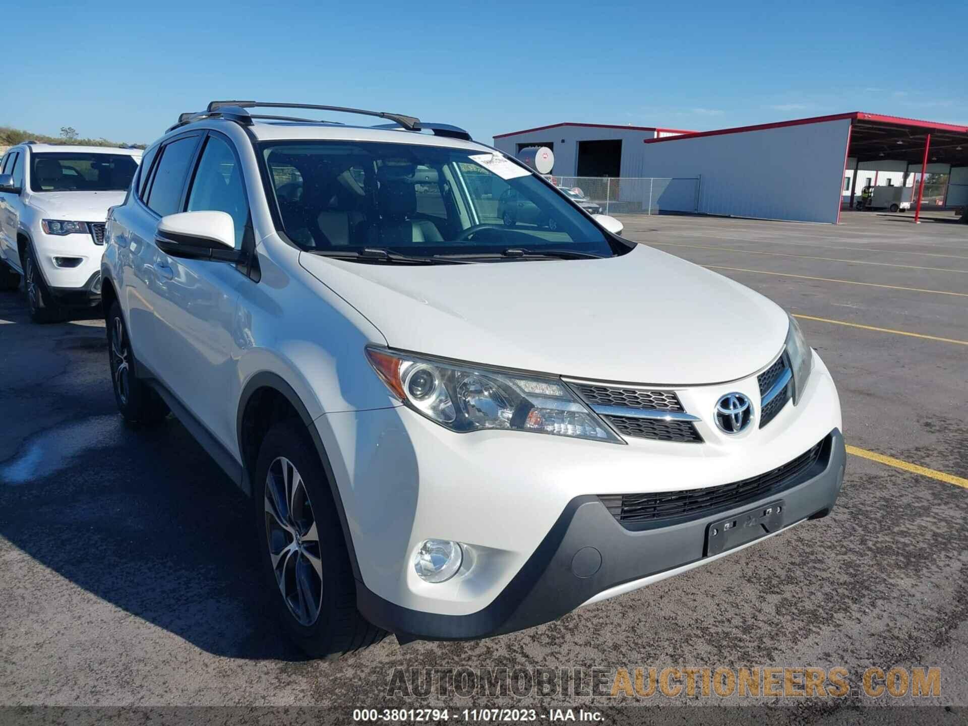 2T3DFREV4FW341561 TOYOTA RAV4 2015