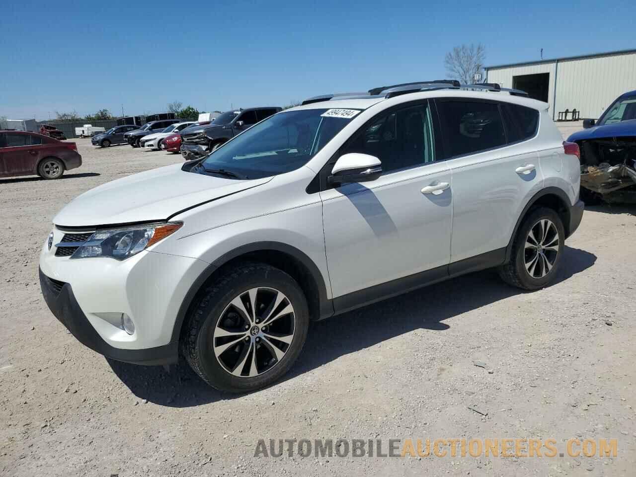 2T3DFREV4FW372843 TOYOTA RAV4 2015