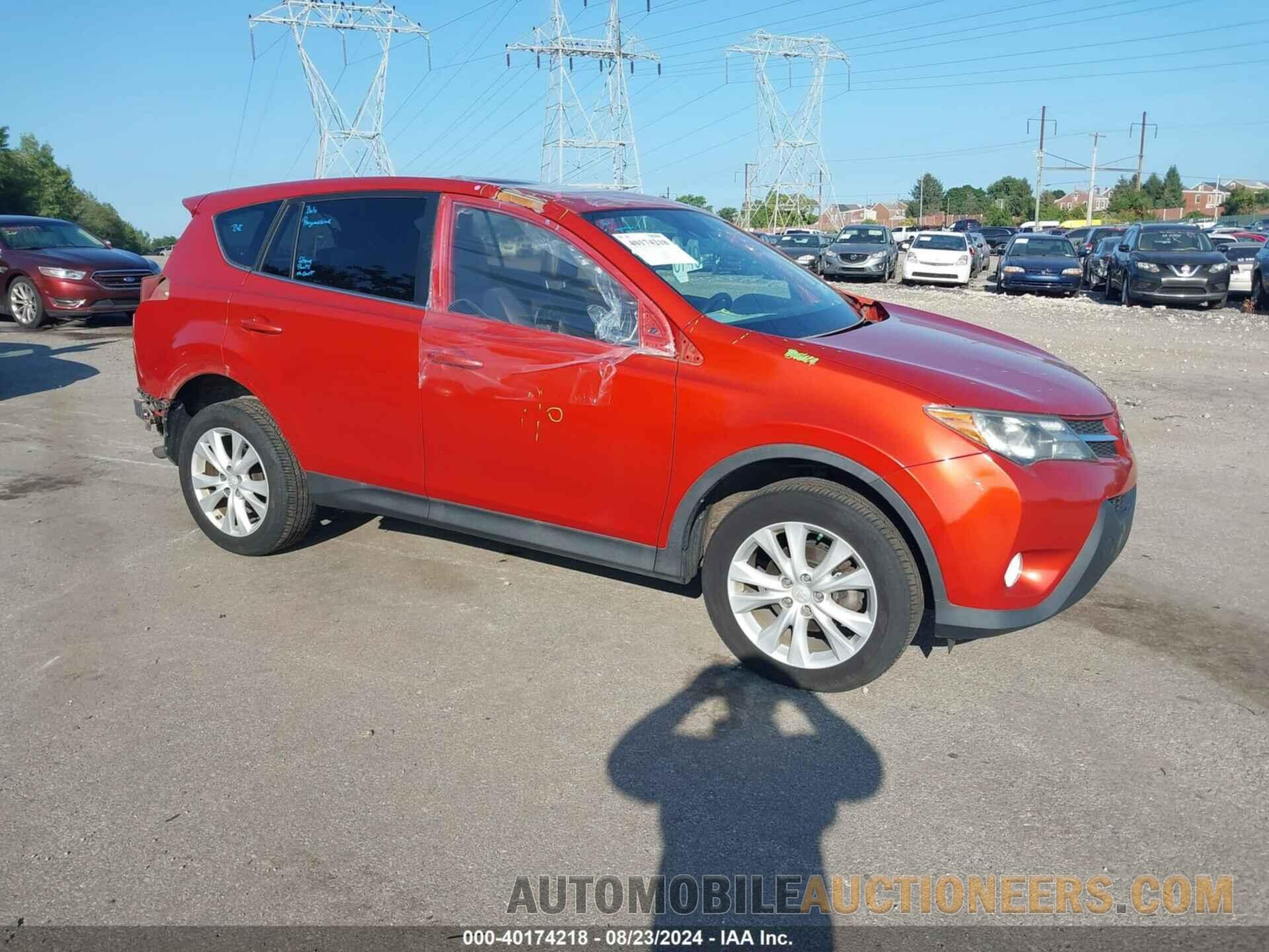 2T3DFREV4FW376472 TOYOTA RAV4 2015