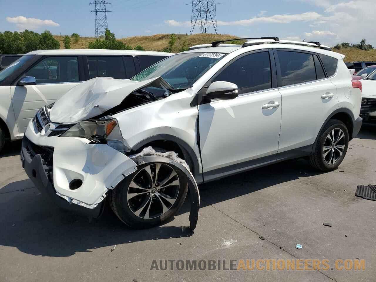 2T3DFREV4FW391909 TOYOTA RAV4 2015