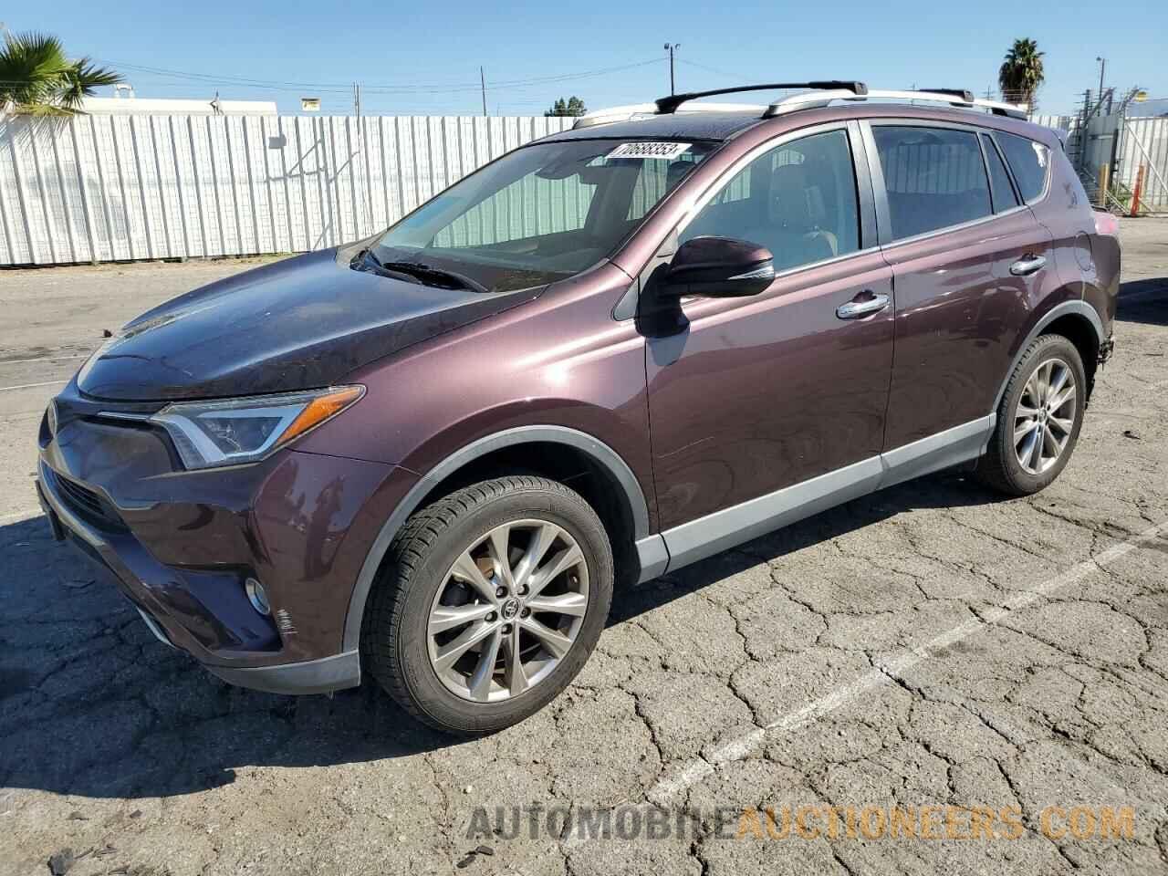 2T3DFREV4GW424554 TOYOTA RAV4 2016