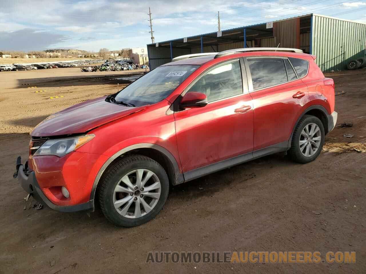 2T3DFREV5DW119642 TOYOTA RAV4 2013