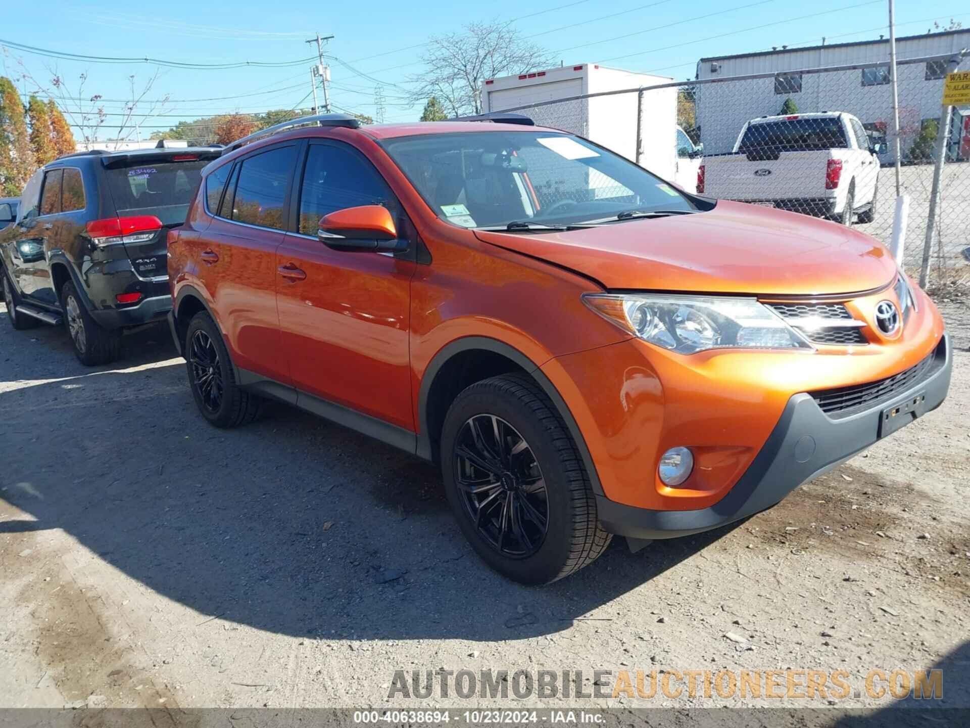 2T3DFREV5FW327832 TOYOTA RAV4 2015