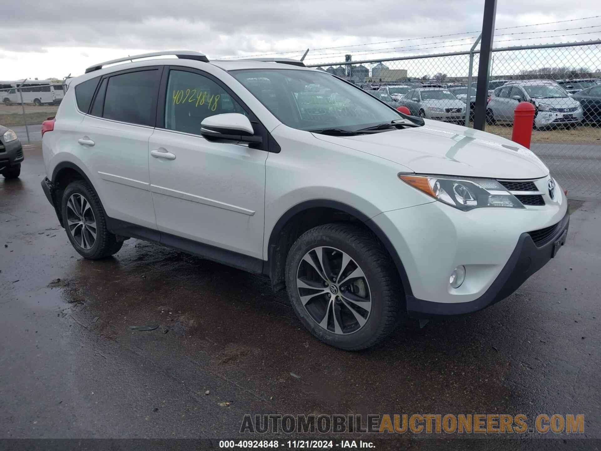 2T3DFREV5FW385181 TOYOTA RAV4 2015