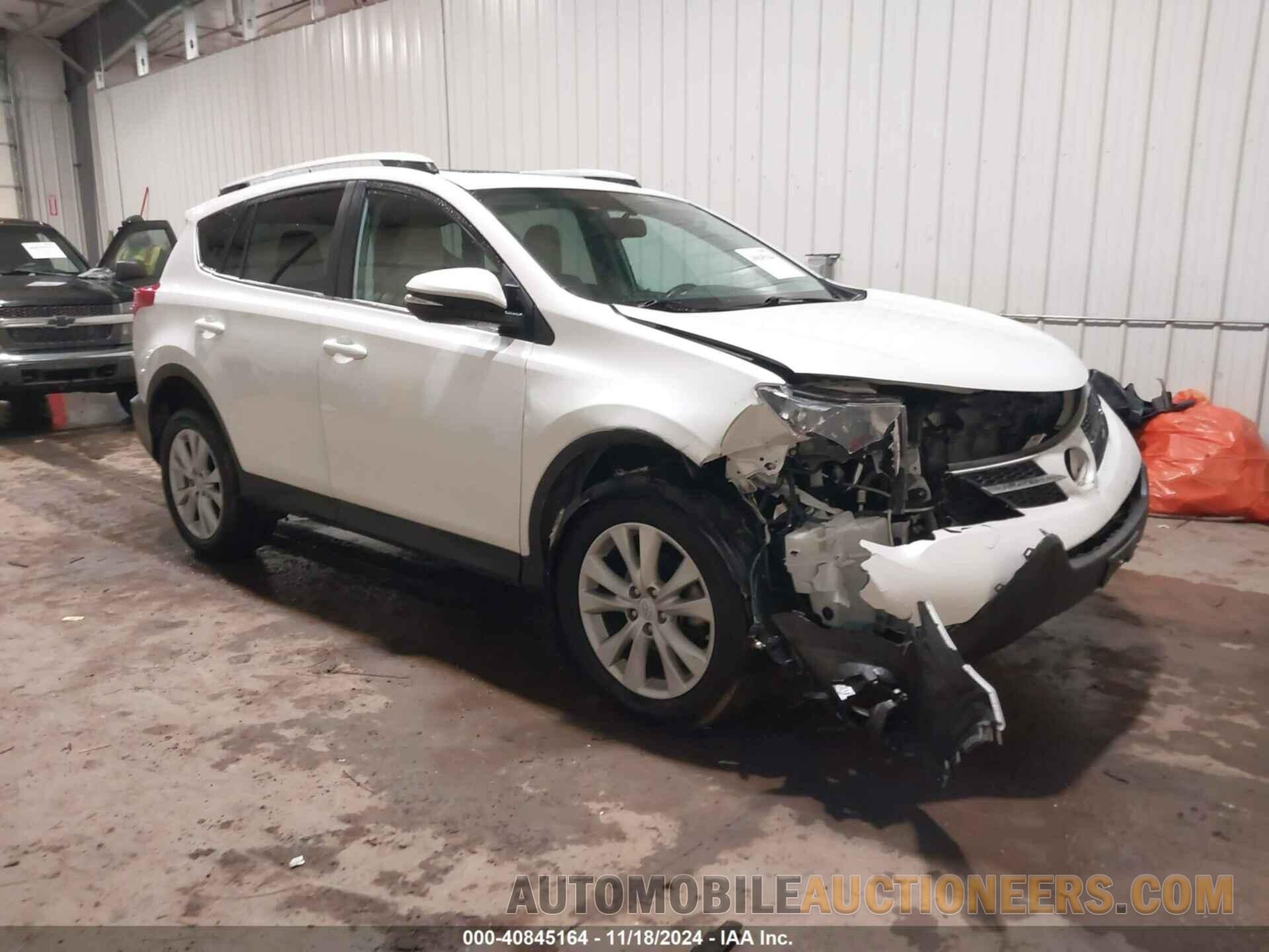 2T3DFREV6DW091916 TOYOTA RAV4 2013