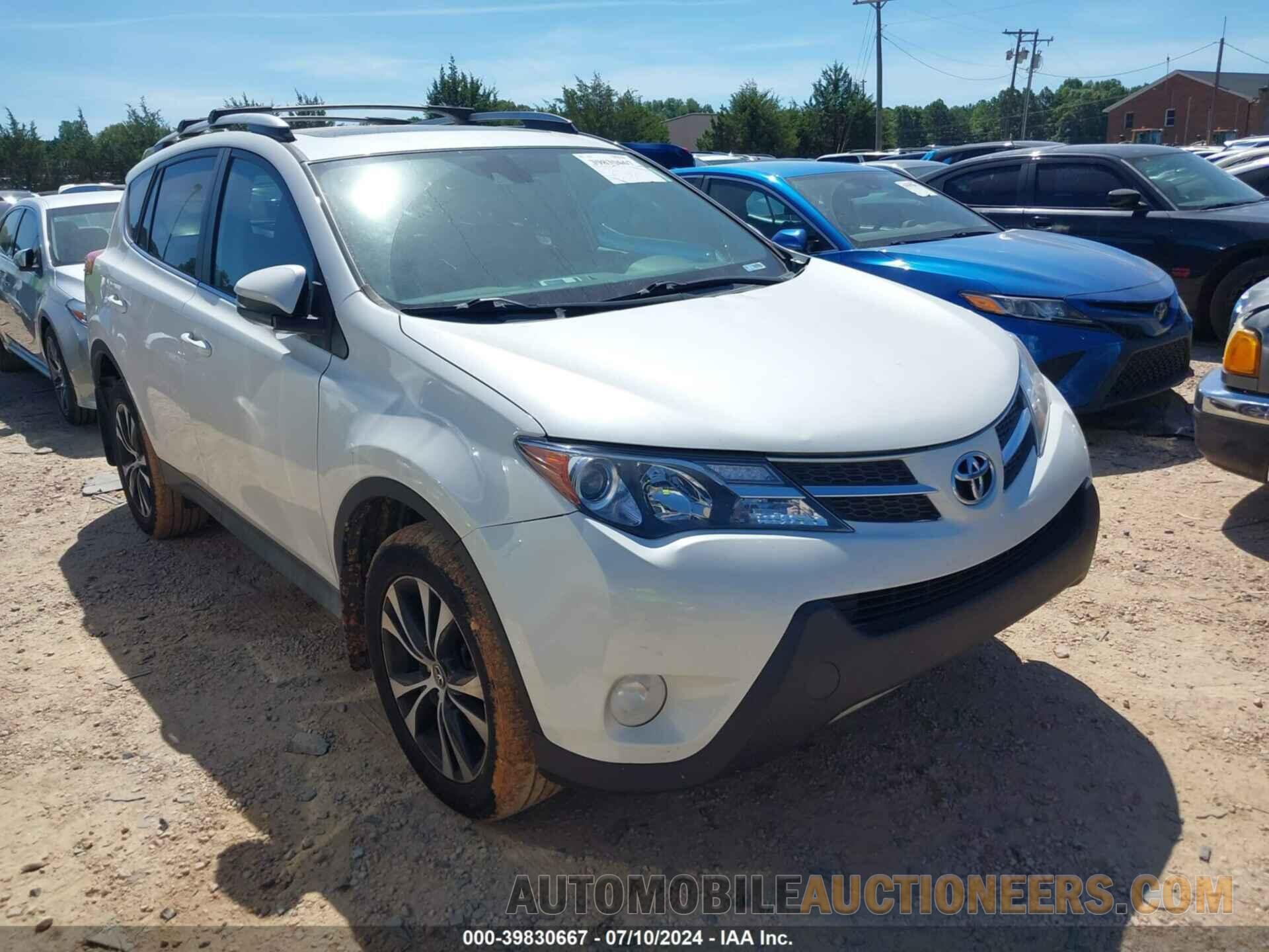 2T3DFREV6FW273165 TOYOTA RAV4 2015