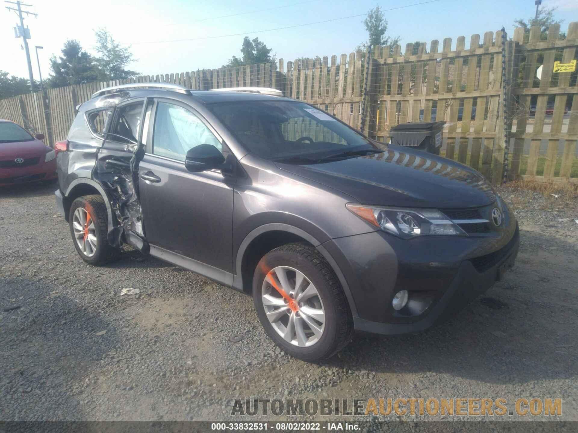 2T3DFREV6FW276244 TOYOTA RAV4 2015