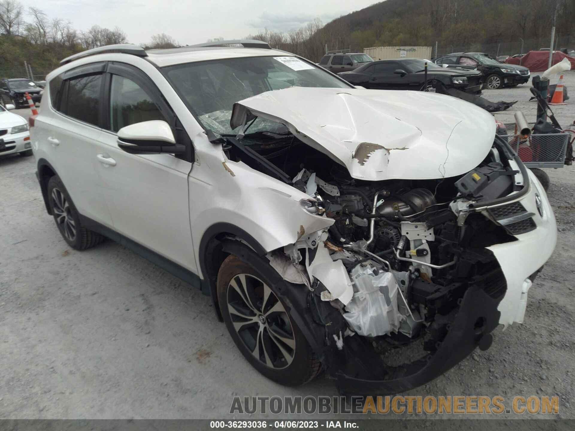 2T3DFREV6FW327113 TOYOTA RAV4 2015